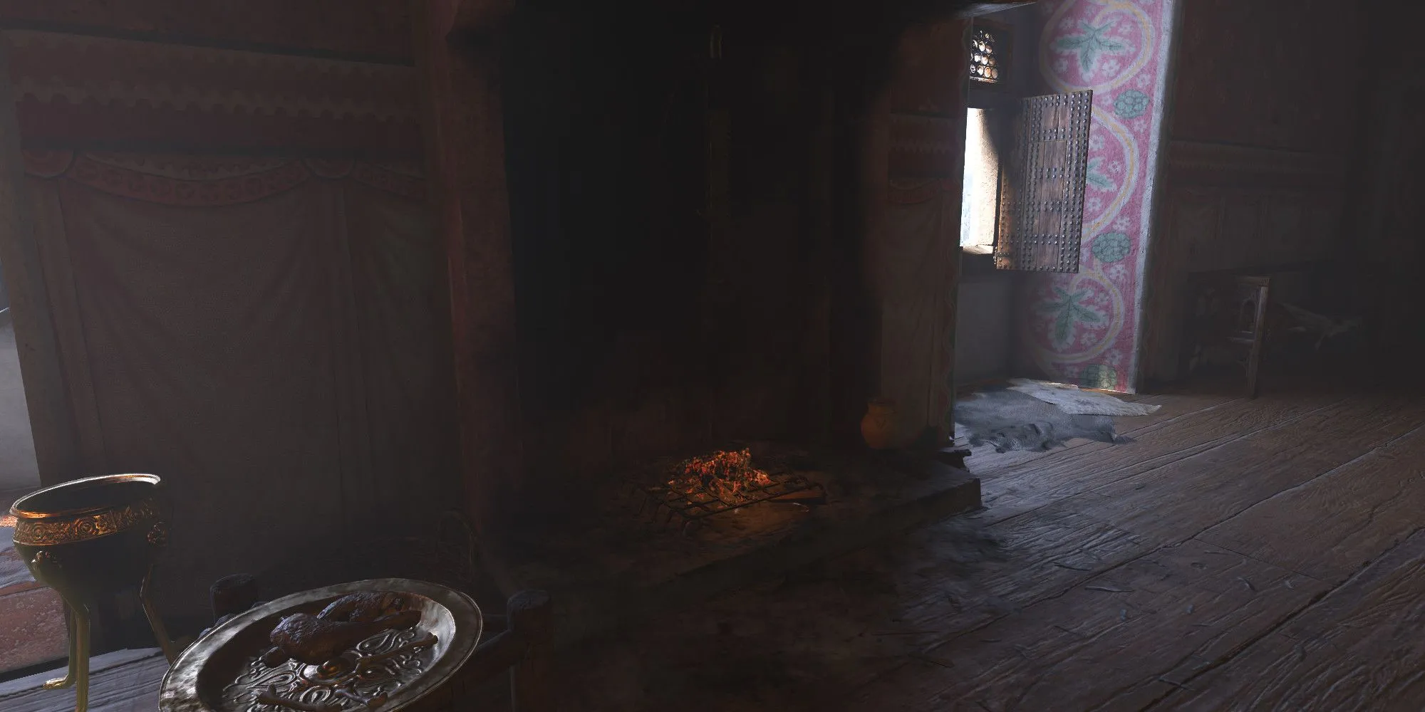 Lò sưởi thứ hai trong phòng ăn tầng hai khu Crone - Hướng dẫn nhiệm vụ Demons of Trosky KCD2