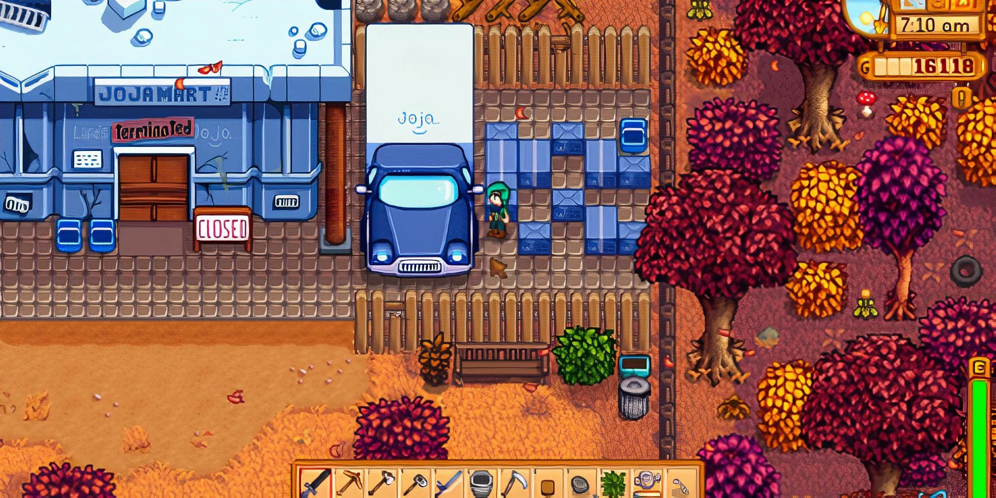 Lựa chọn con đường Joja Mart trong Stardew Valley thay vì Trung tâm Cộng đồng