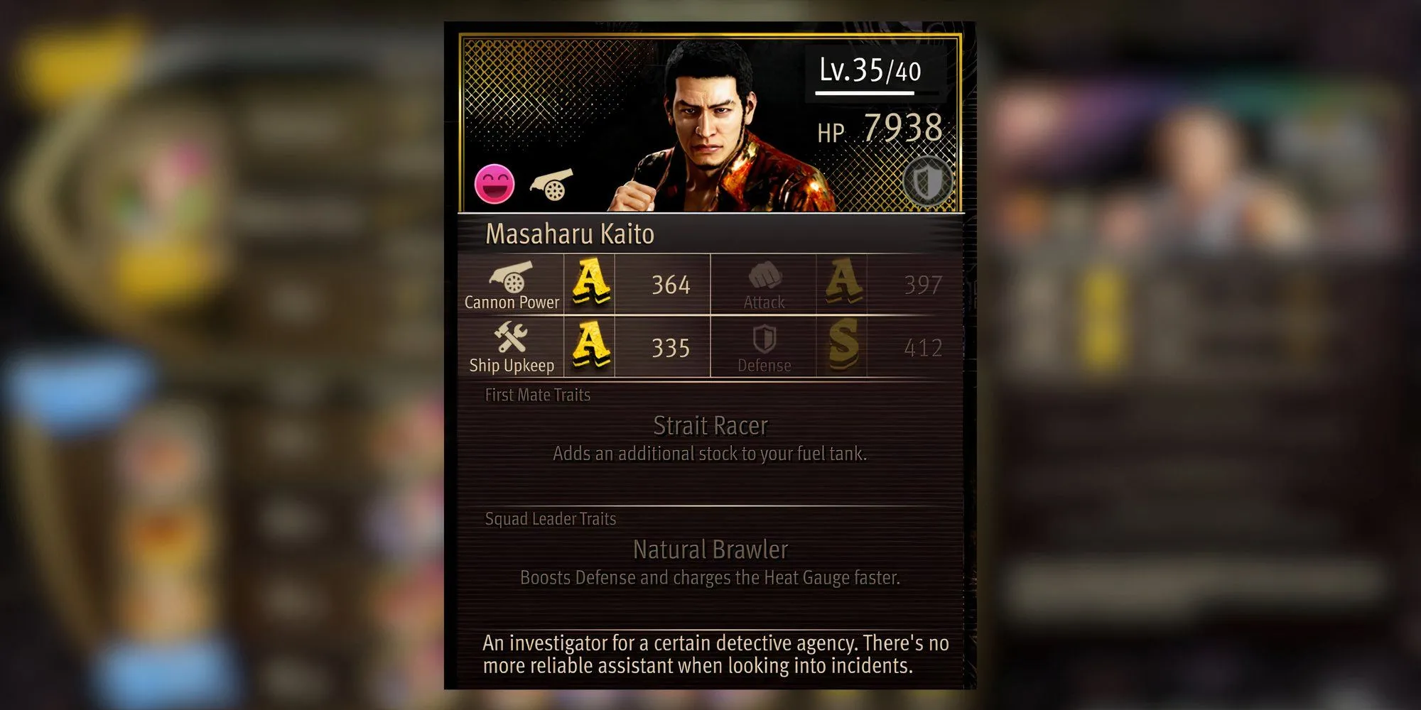 Masaharu Kaito, đồng đội đáng tin cậy của Yagami, nay là thuyền viên trong Like a Dragon Pirate Yakuza