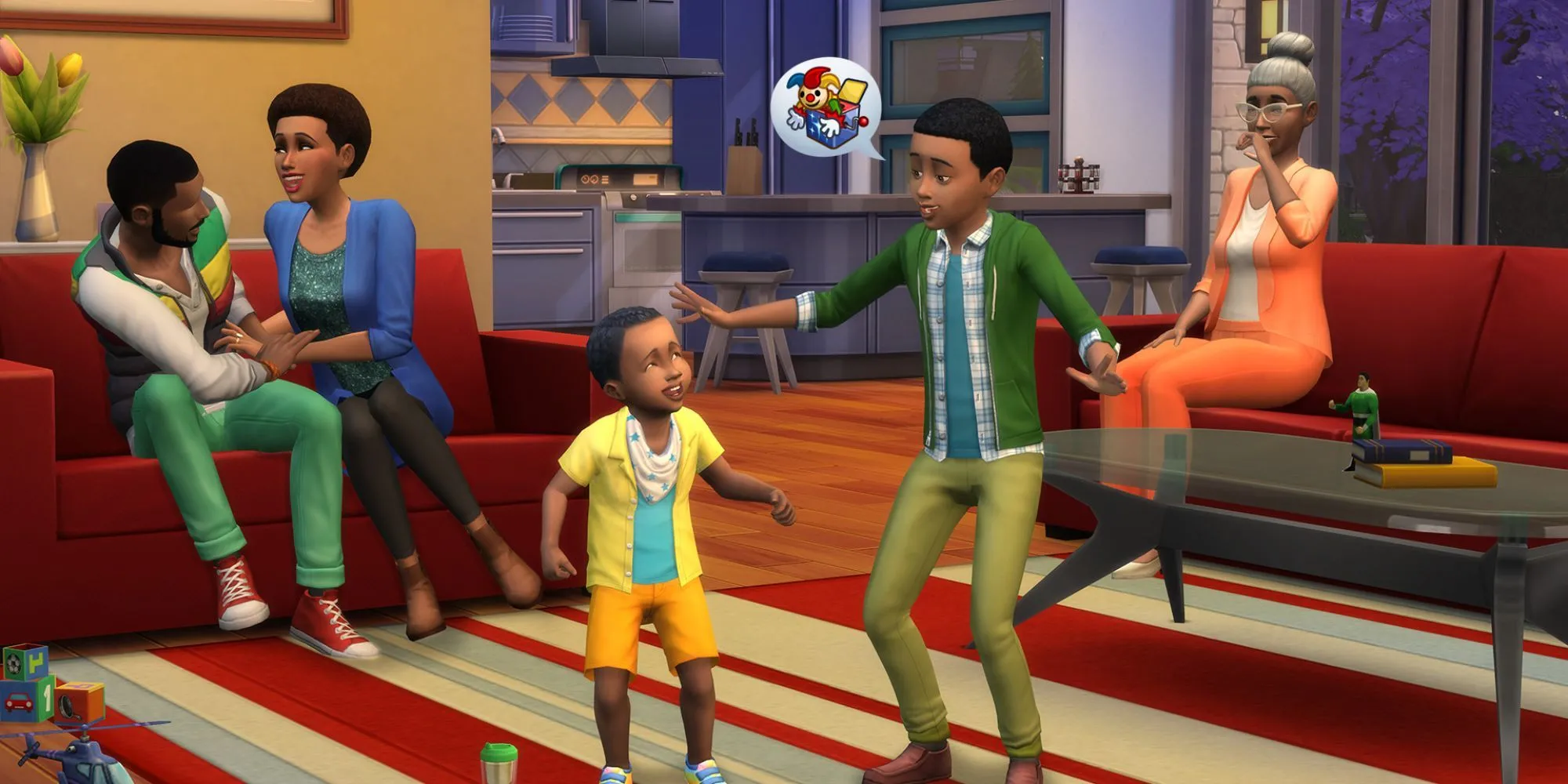 Một bữa tiệc của các Sim trong The Sims 4