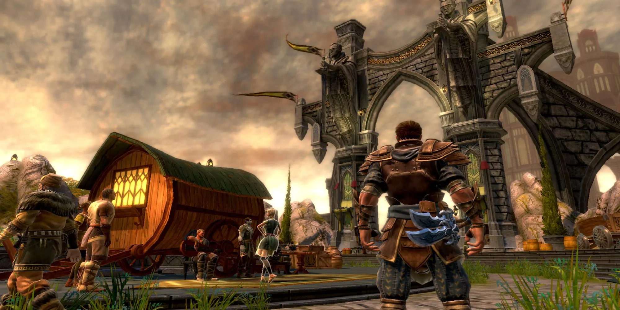 Một cảnh gameplay từ Kingdoms of Amalur: Reckoning