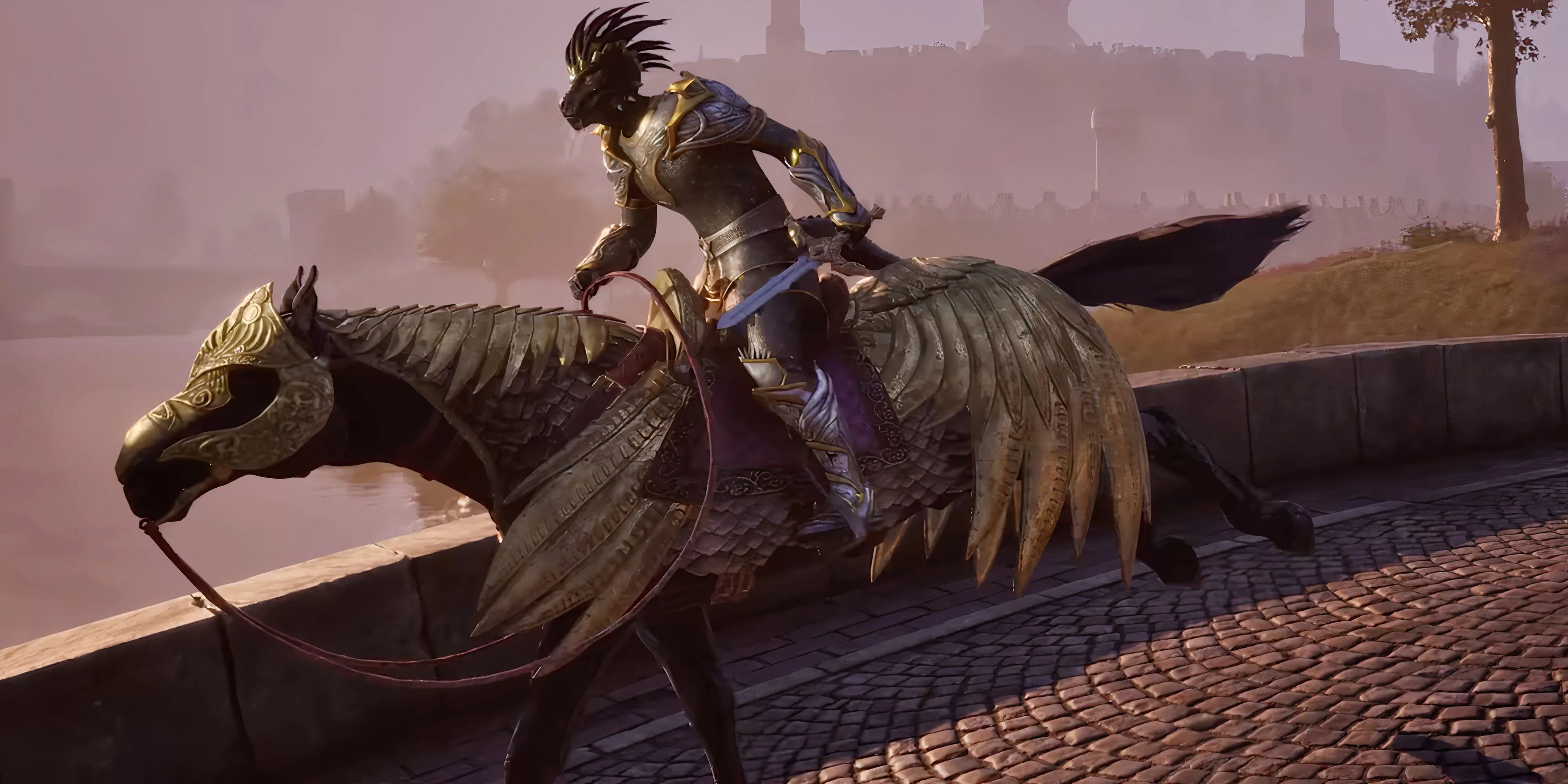Ngựa trong bản remaster của The Elder Scrolls Oblivion