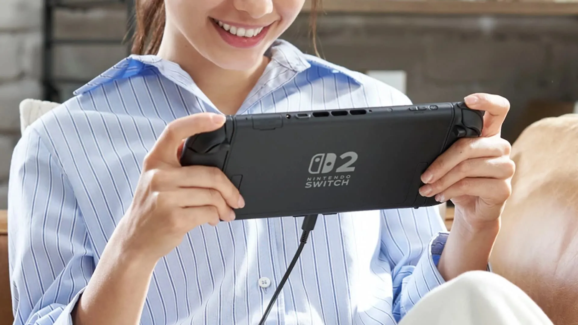 Người đang chơi Nintendo Switch 2