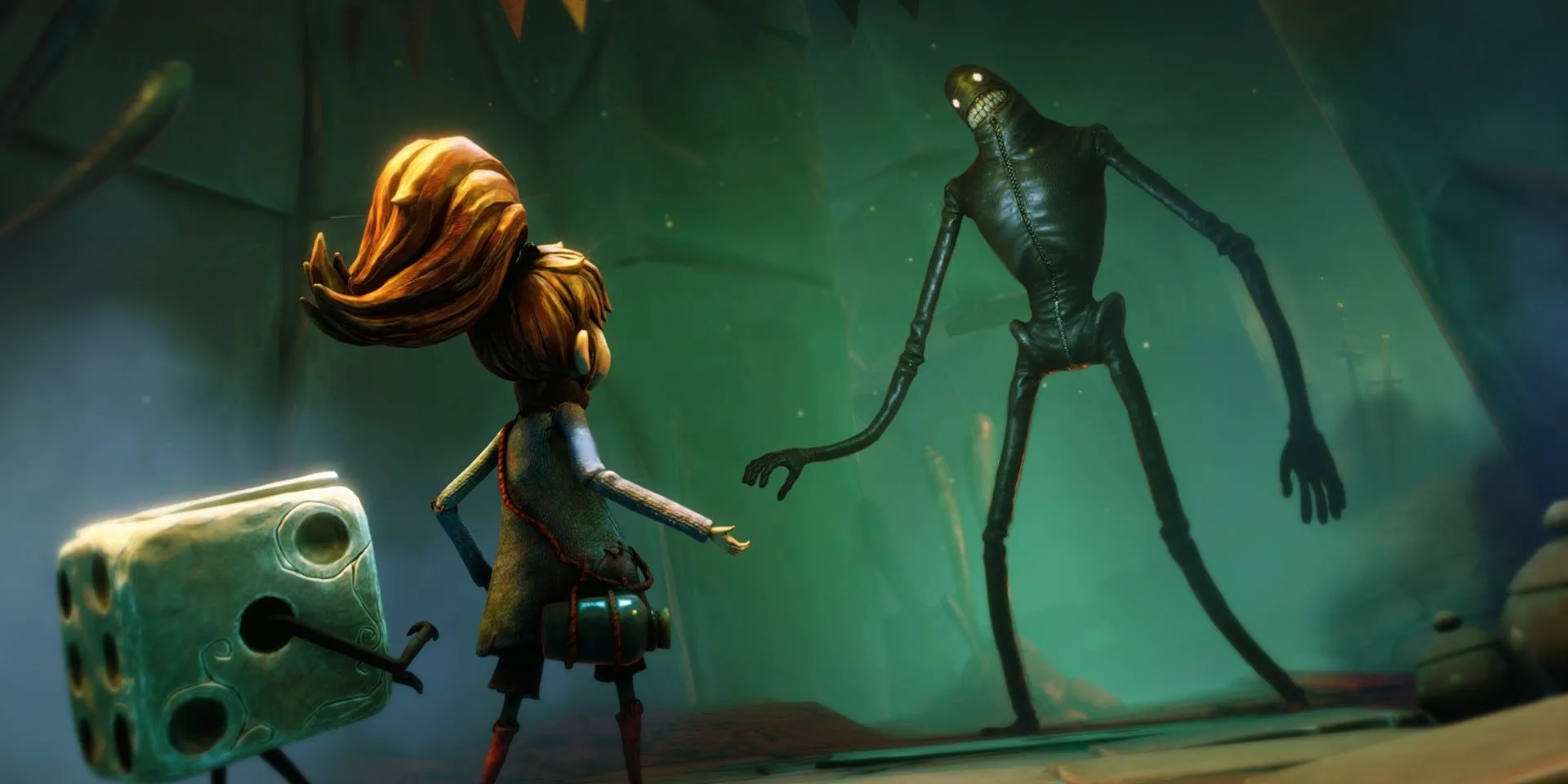 Nhân vật Even gặp gỡ Shadowman trong thế giới kỳ ảo của Lost in Random