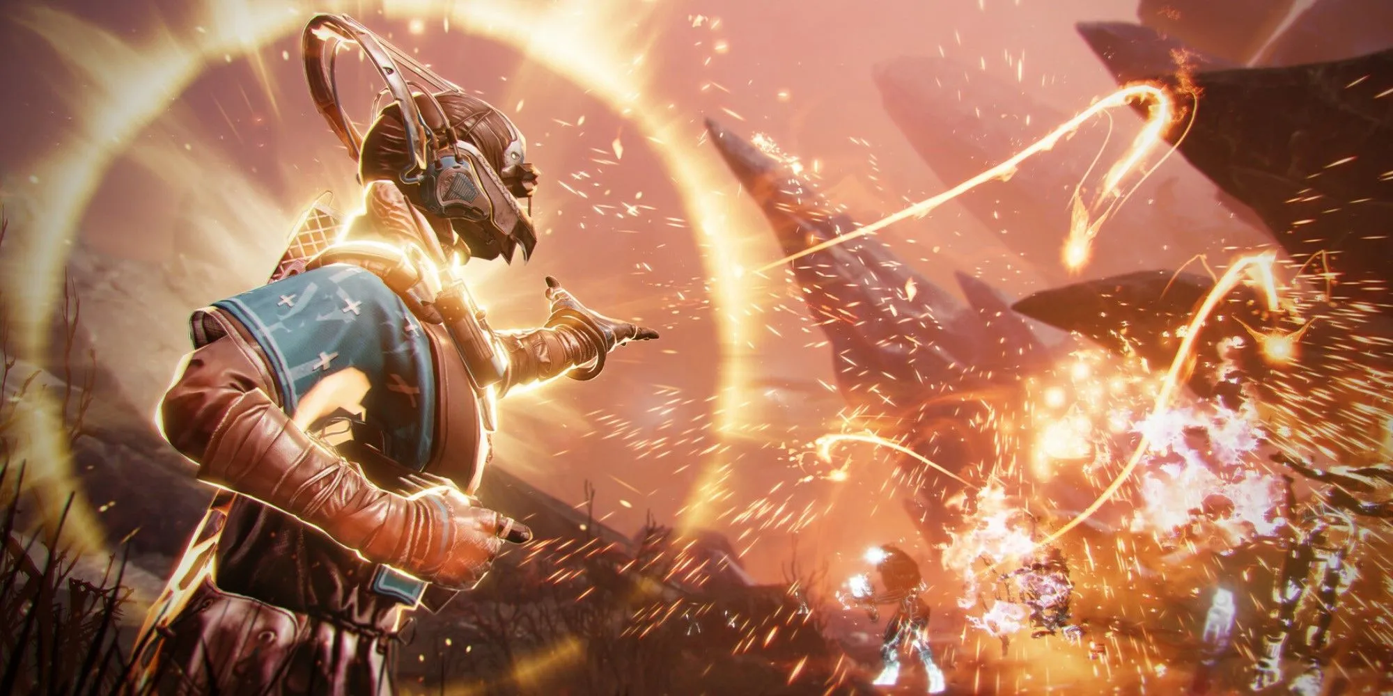 Nhân vật Guardian trong Destiny 2 The Final Shape sử dụng siêu năng lực ánh sáng