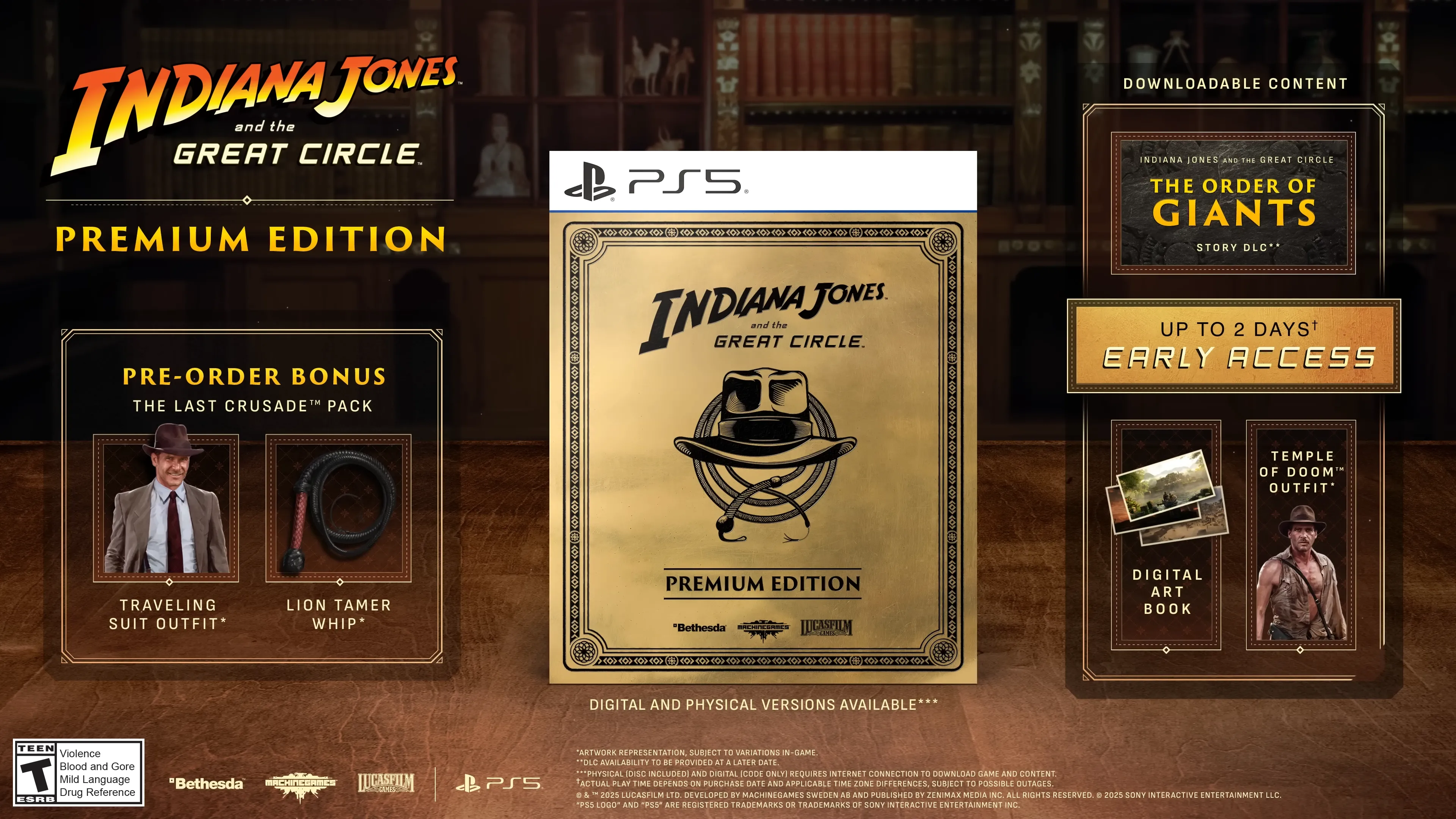 Nhân vật Indiana Jones trong game Indiana Jones and the Great Circle chuẩn bị ra mắt PS5
