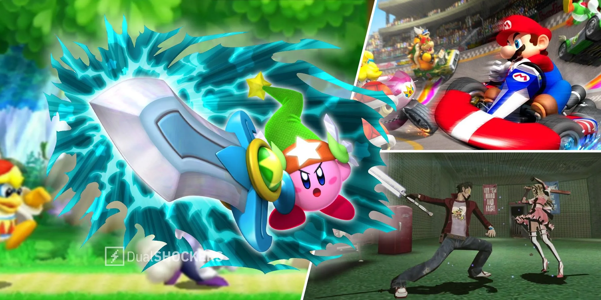 Nhân vật Kirby, đại diện cho các game hay nhất trên hệ máy Nintendo Wii