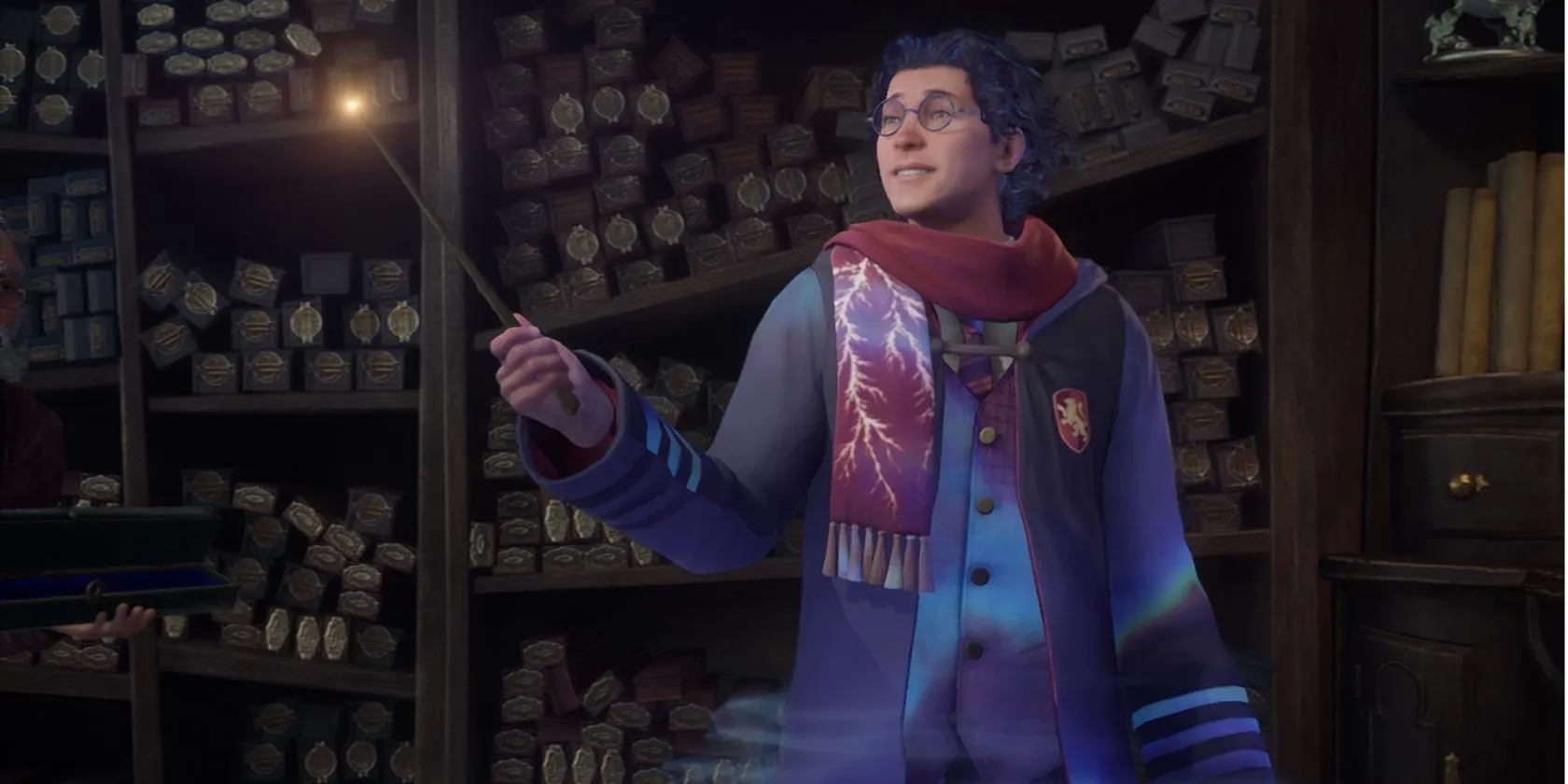 Nhân vật phù thủy sử dụng phép thuật trong thế giới Hogwarts Legacy