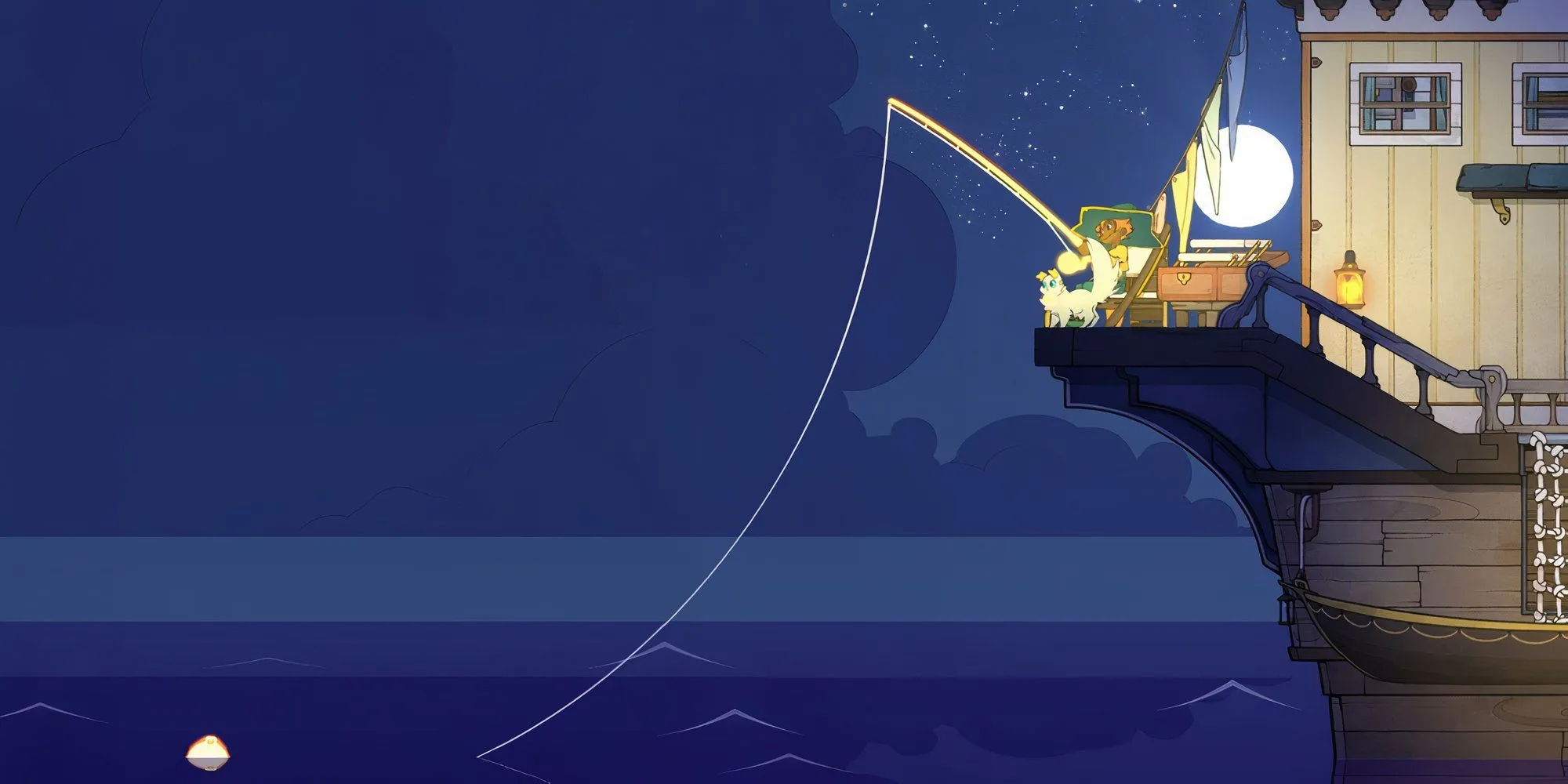 Nhân vật Stella và Daffodil trong game Spiritfarer