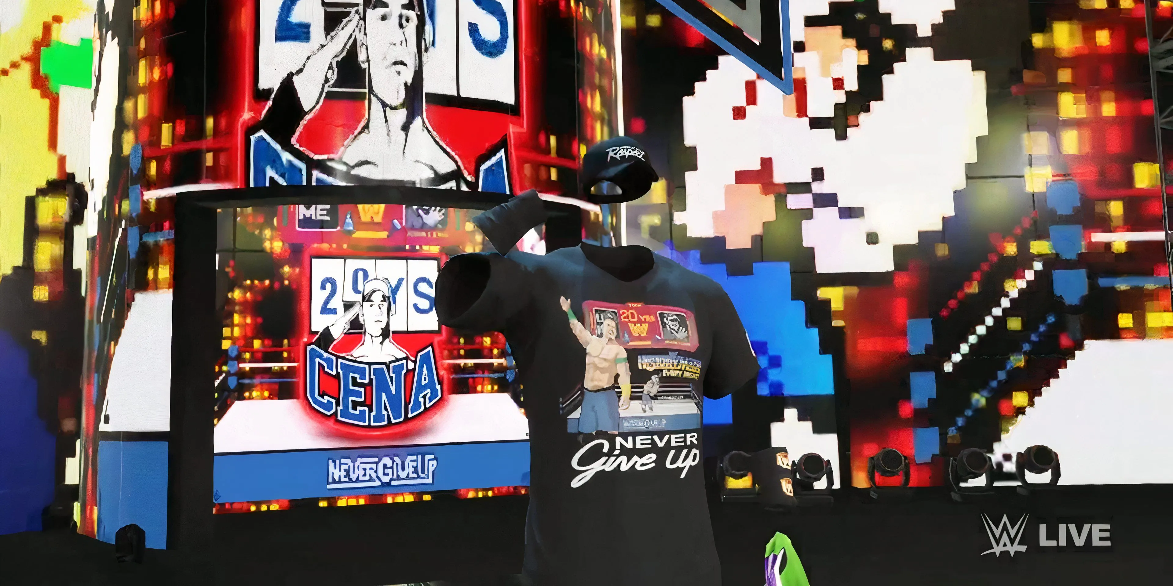 Nhân vật Super Cena ẩn mình trong WWE 2K25