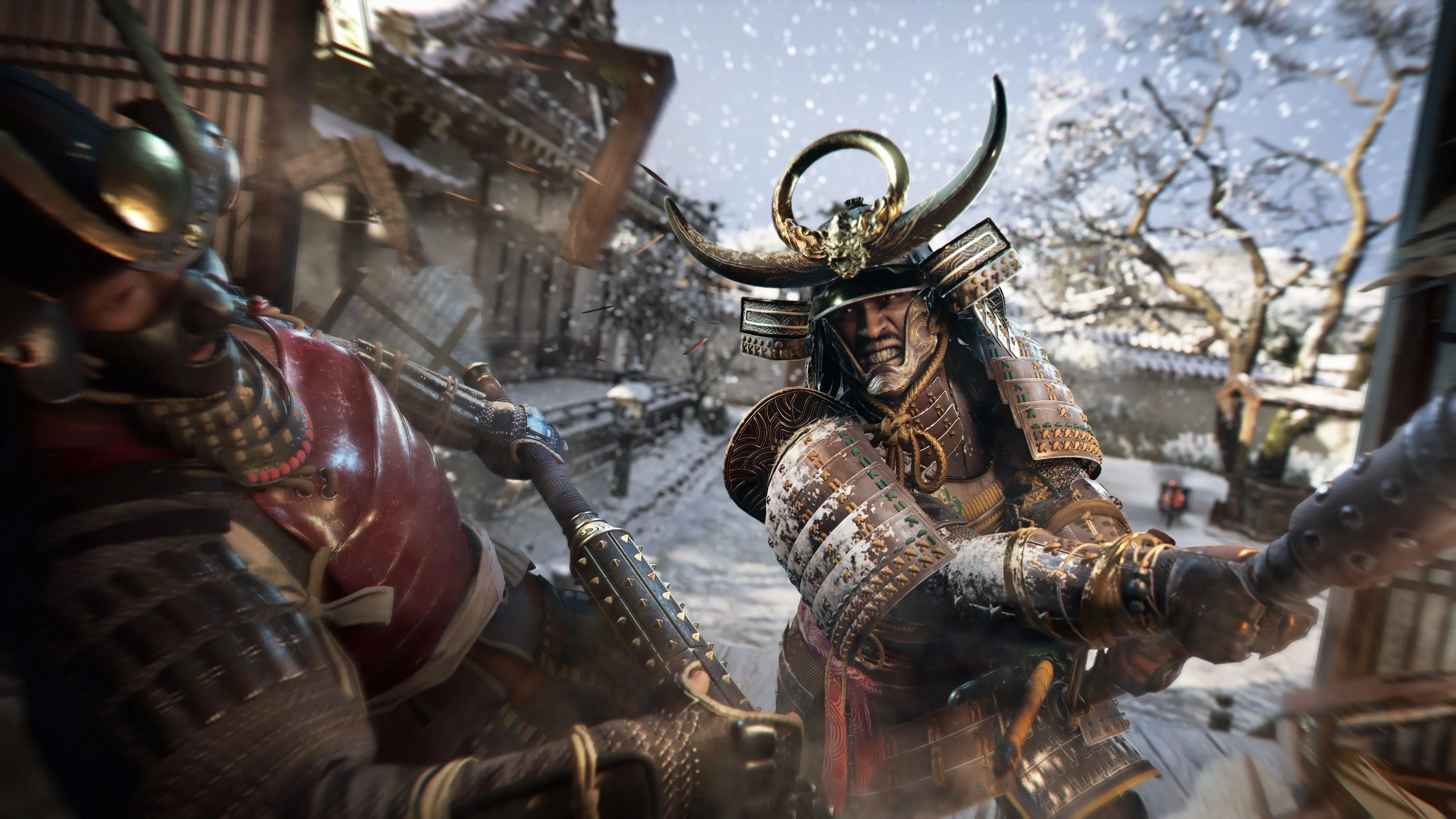 Nhân vật Yasuke trong Assassin's Creed Shadows chiến đấu cận chiến đầy kịch tính