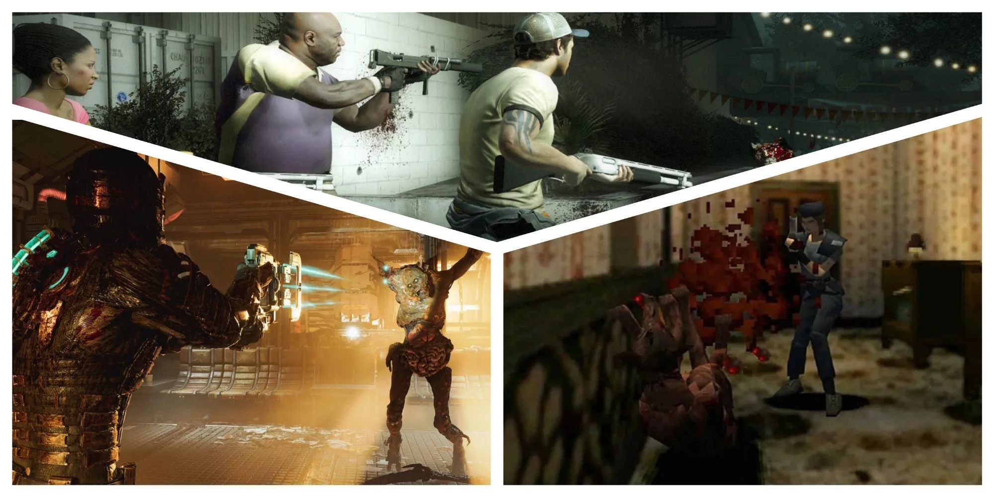 Những game kinh dị sinh tồn hay nhất cho người mới bắt đầu như Dead Space Remake Left 4 Dead 2 Resident Evil
