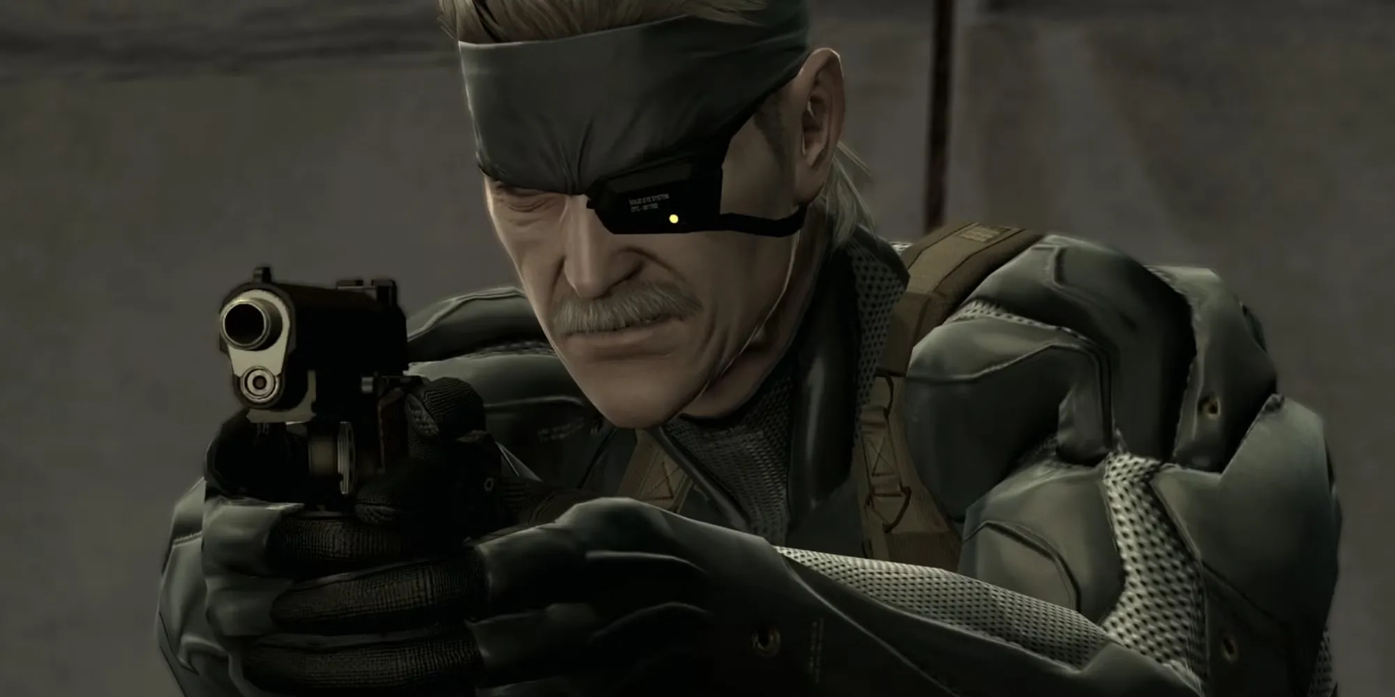Old Snake trong Metal Gear Solid 4 Guns of the Patriots với bộ OctoCamo
