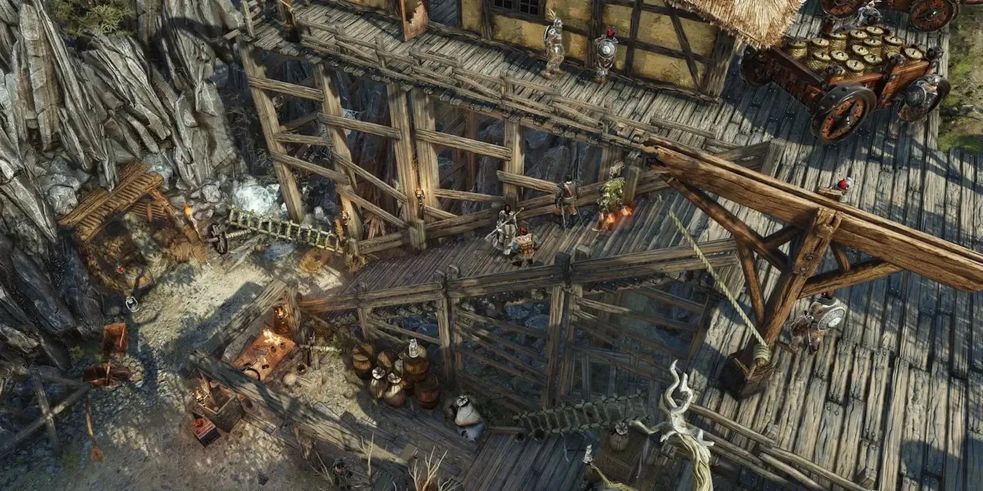 Pháo đài gỗ trong Divinity Original Sin 2