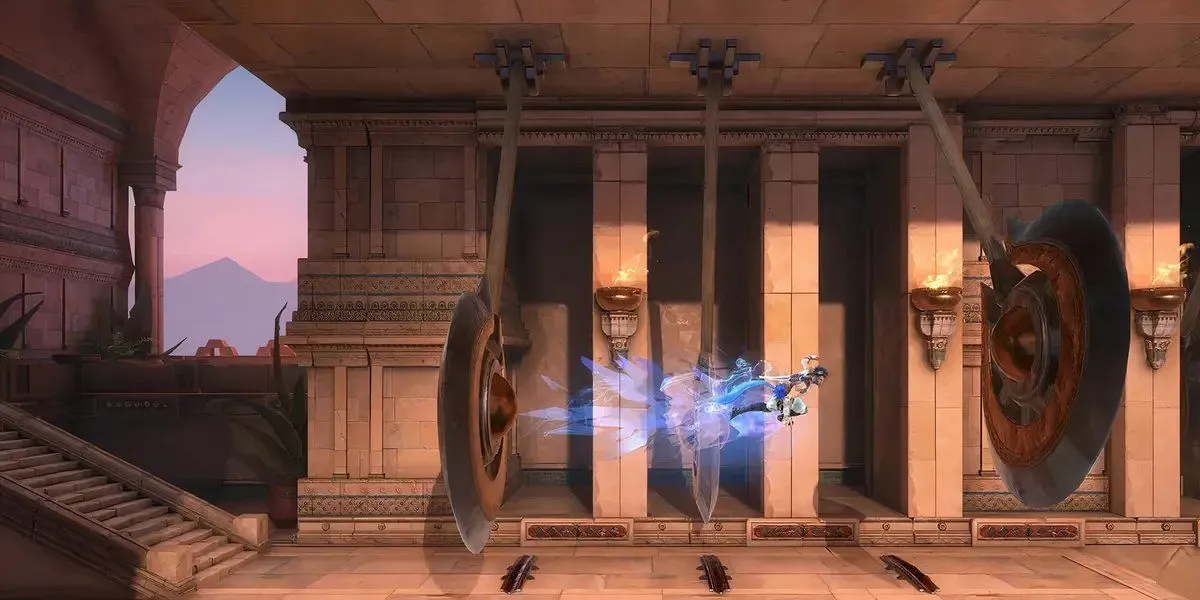 Sargon, nhân vật chính trong Prince of Persia The Lost Crown, chiến đấu trong một thế giới Ba Tư cổ đại đầy bí ẩn