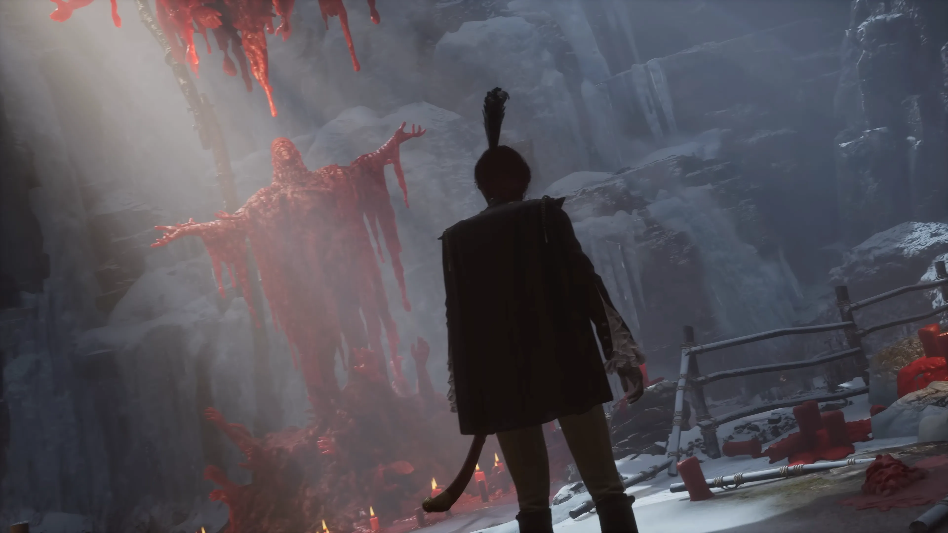 Screenshot từ trailer DLC Lies of P Overture hé lộ bối cảnh u ám