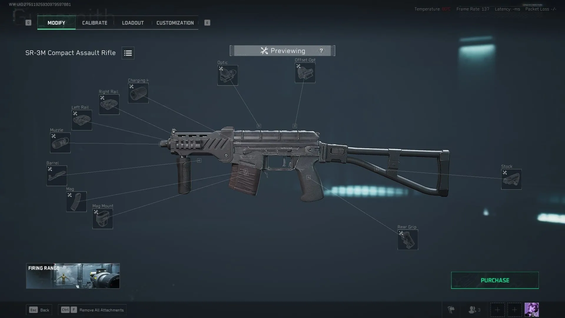 SR-3M compact assault rifle với ống ngắm trong Delta Force