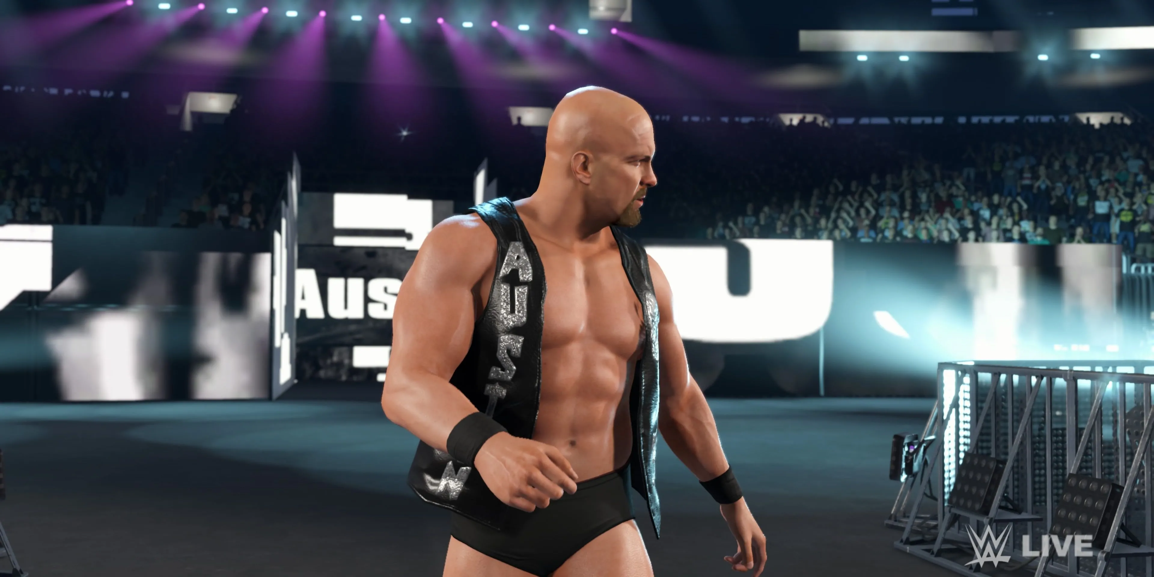 Stone Cold Steve Austin, huyền thoại của Attitude Era, trong WWE 2K25