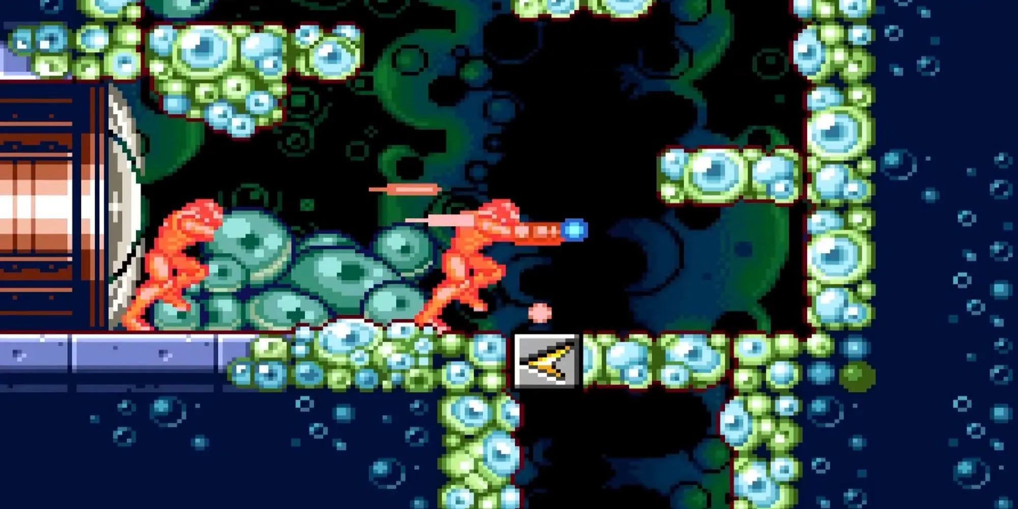 Tăng tốc độ di chuyển với Speed Booster trong Metroid Zero Mission