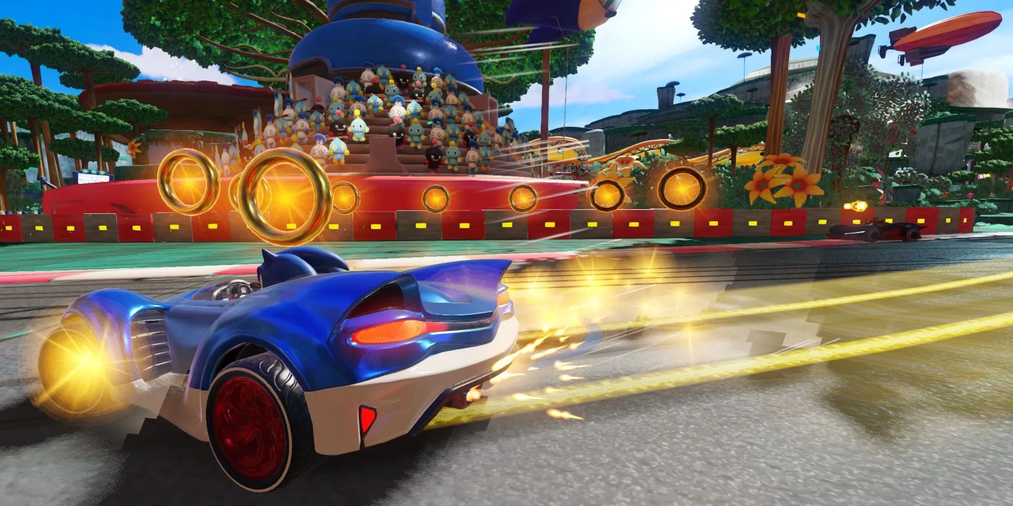 Team Sonic Racing - game đua xe đồng đội với các nhân vật Sonic quen thuộc