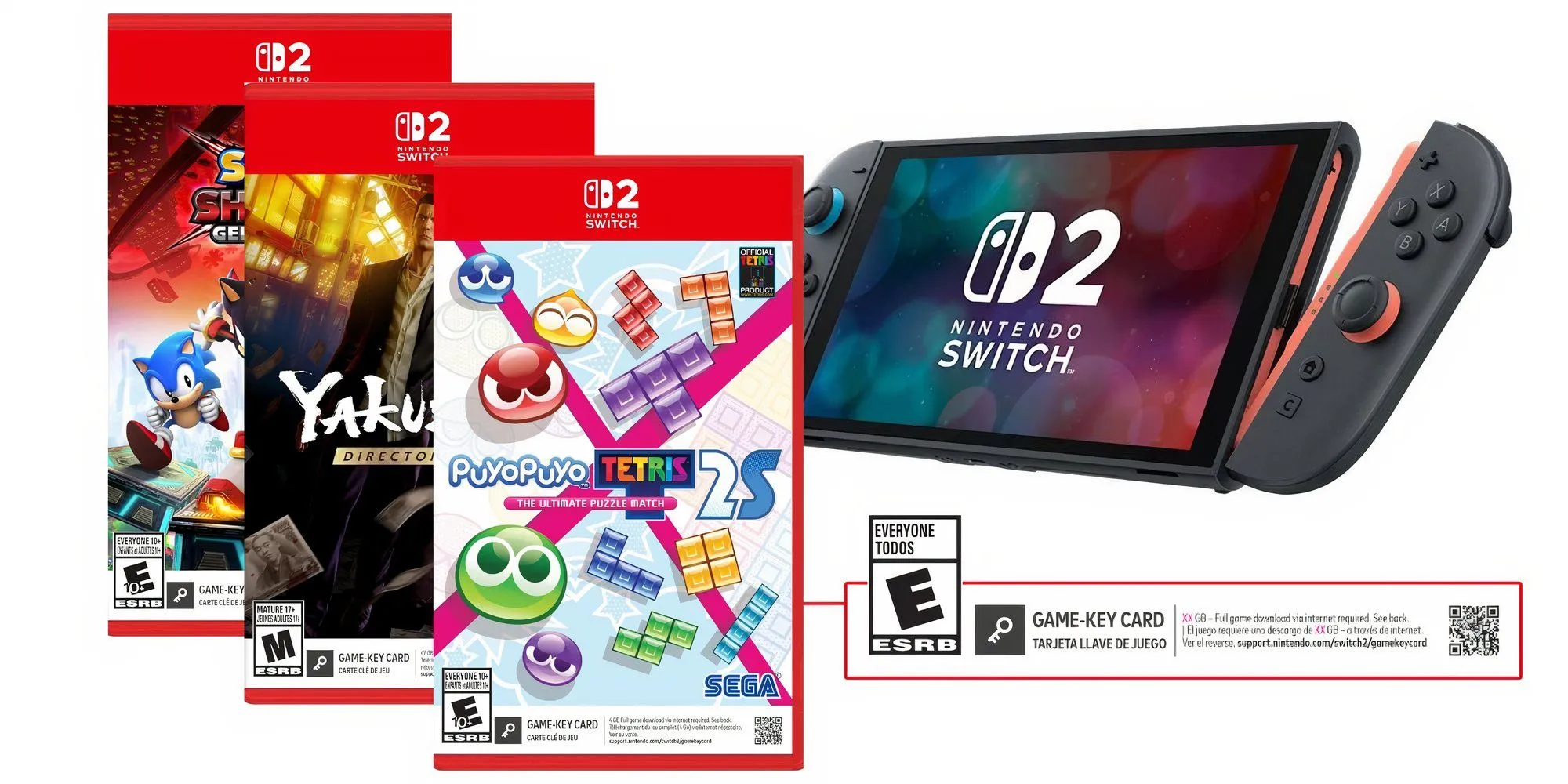 Thẻ Game Key Card vật lý của Nintendo Switch 2