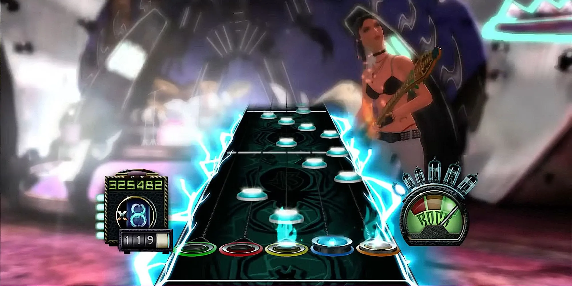 Thử thách cực khó với Through The Fire And Flames trong Guitar Hero 3 Legends of Rock