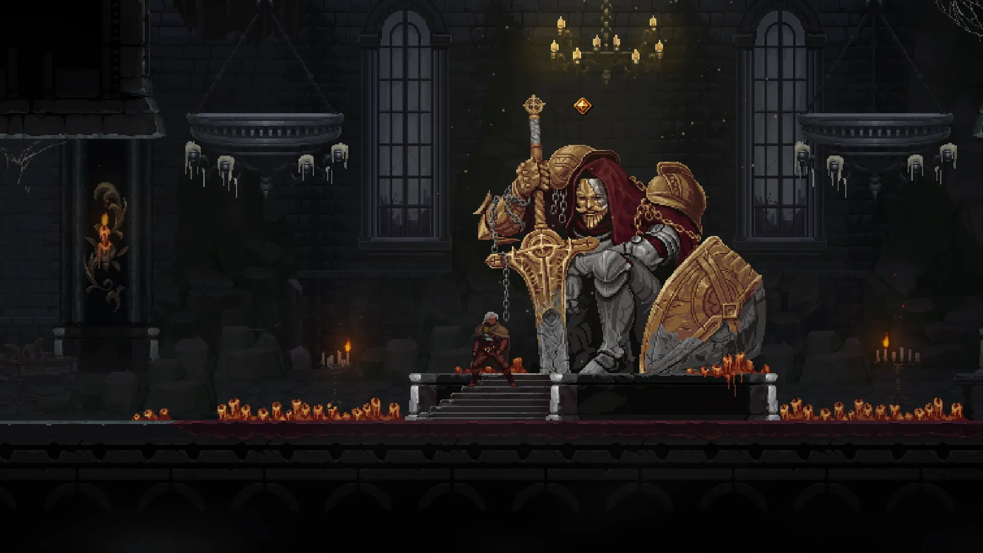 Trận chiến boss đầy thử thách trong game roguelite Dragon Is Dead