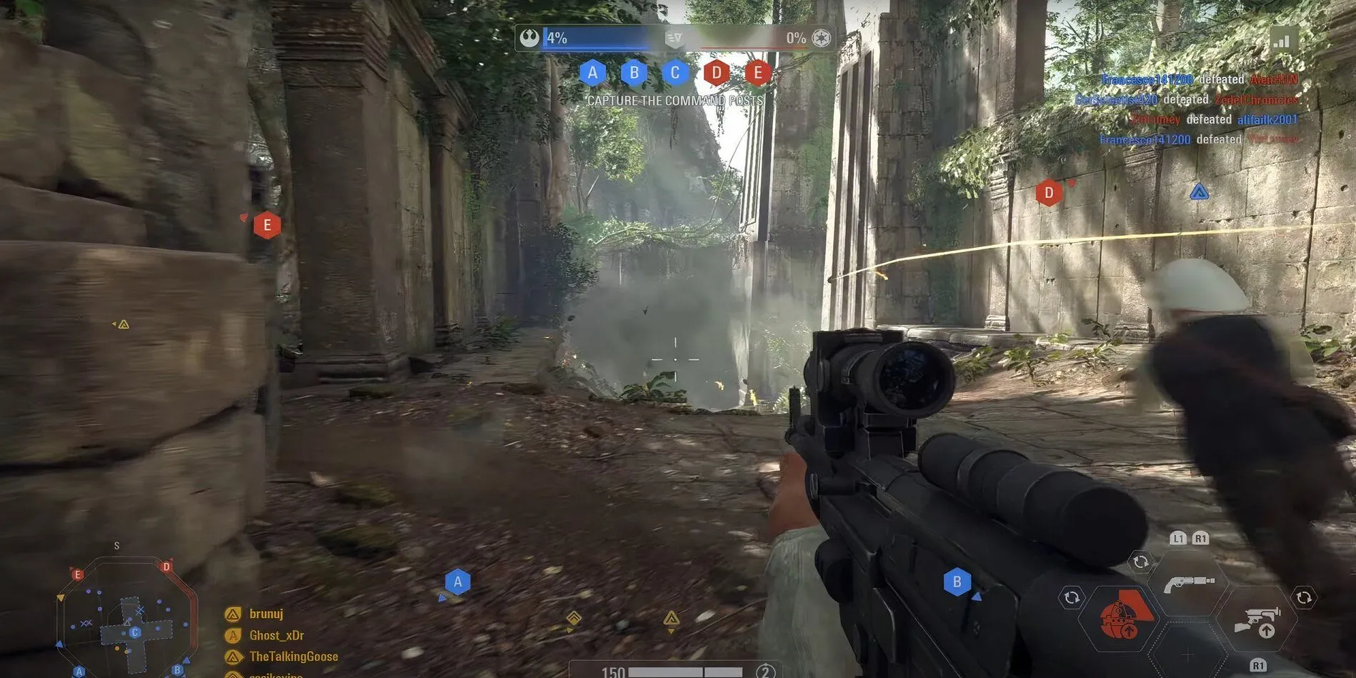Trận chiến multiplayer hoành tráng trong Star Wars Battlefront 2