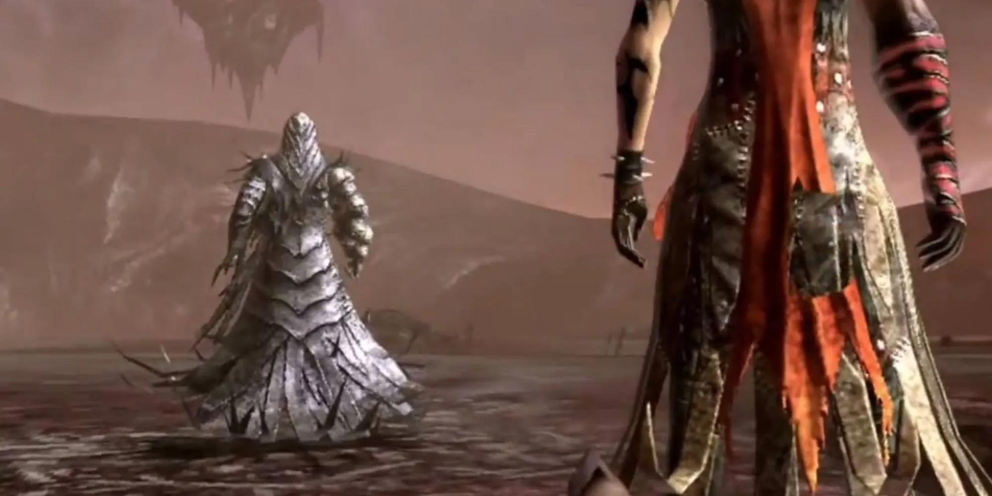 Trận chiến với Magusar trong Soul Sacrifice, nơi người chơi có thể chọn đối đầu sớm.