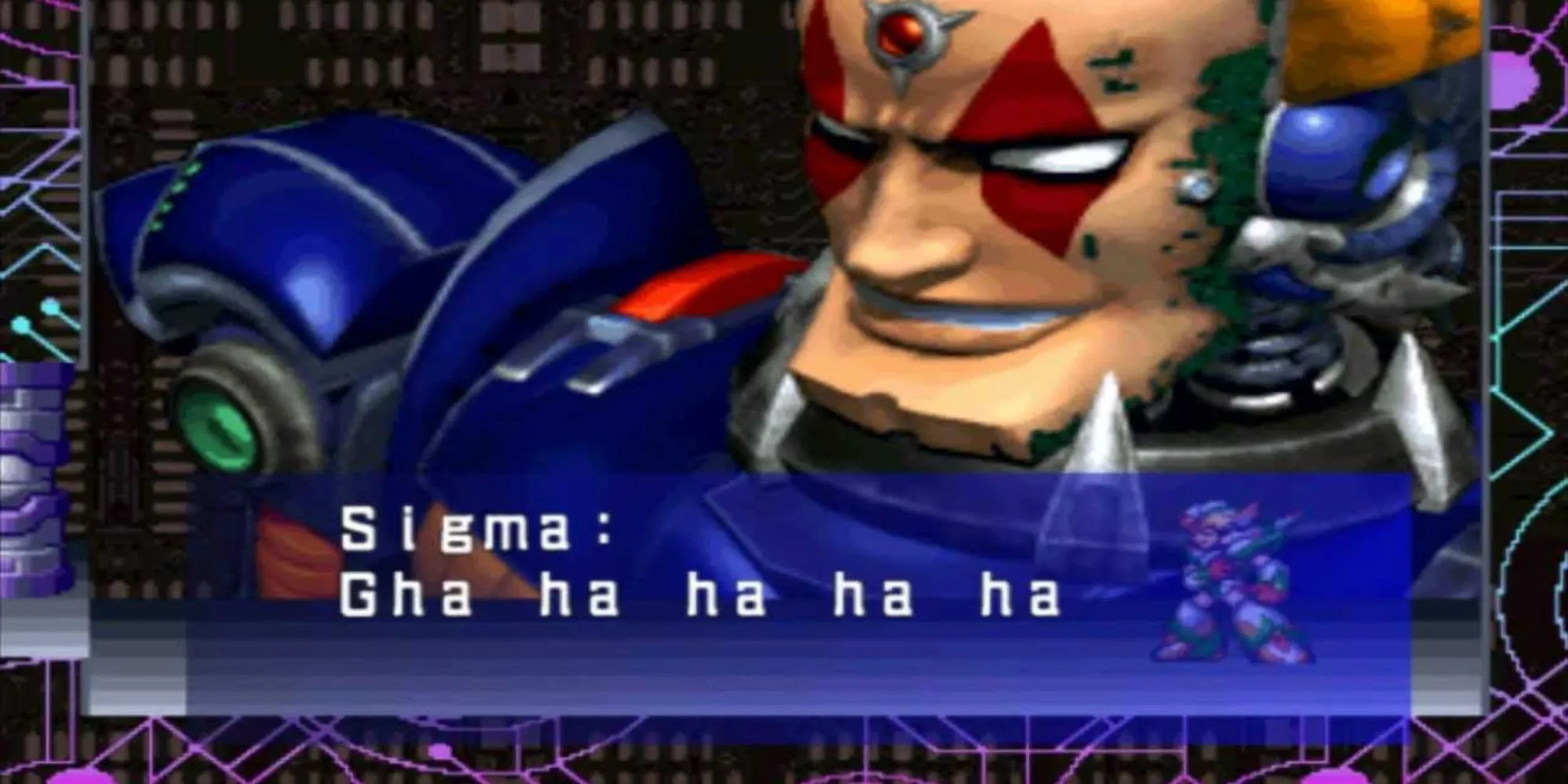 Trận đấu trùm với Sigma trong Mega Man X5, một thử thách cho X hoặc Zero.