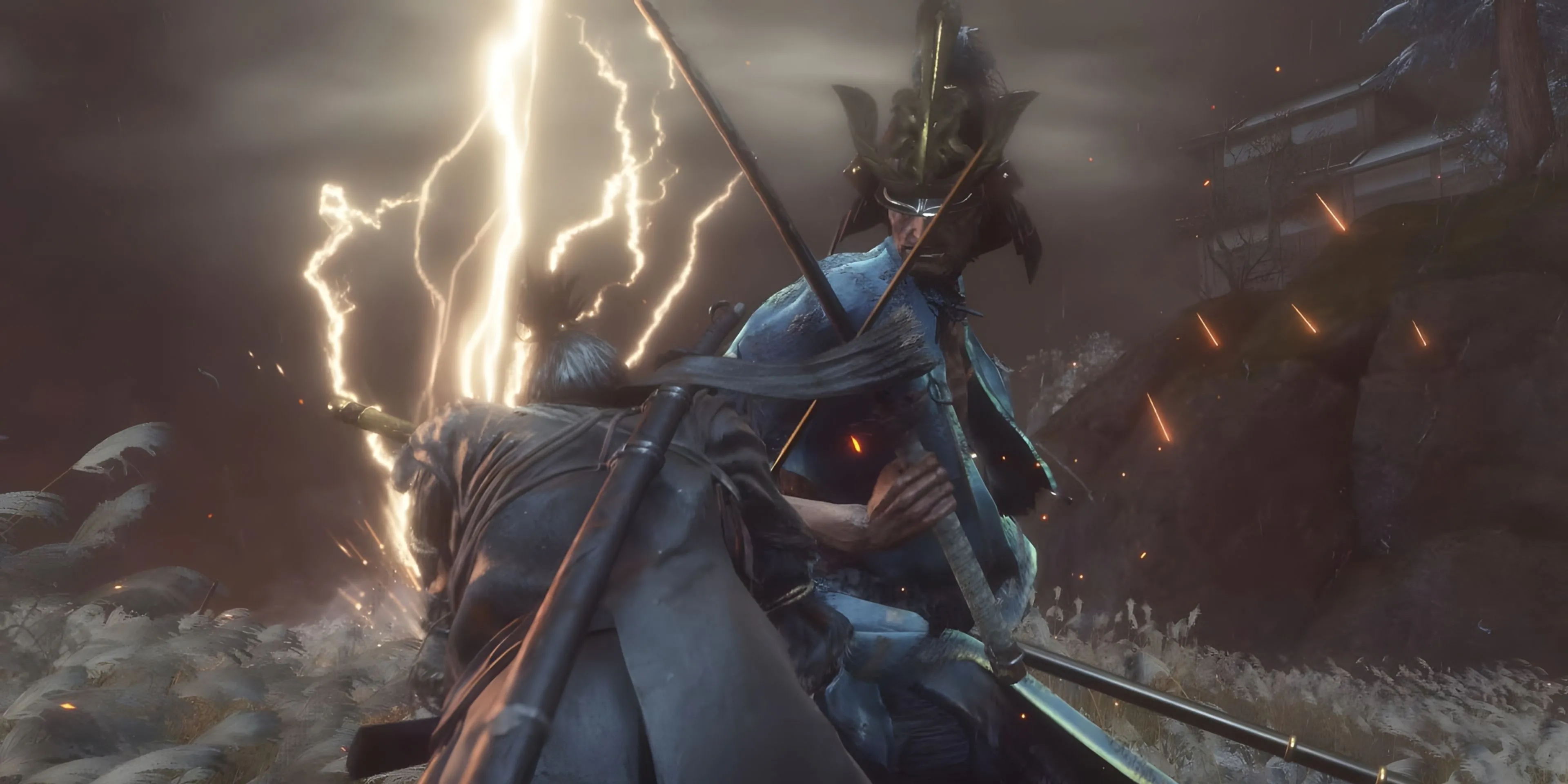 Trùm cuối Sword Saint Isshin trong Sekiro: Shadows Die Twice, một trận đấu boss đầy thử thách và đáng nhớ
