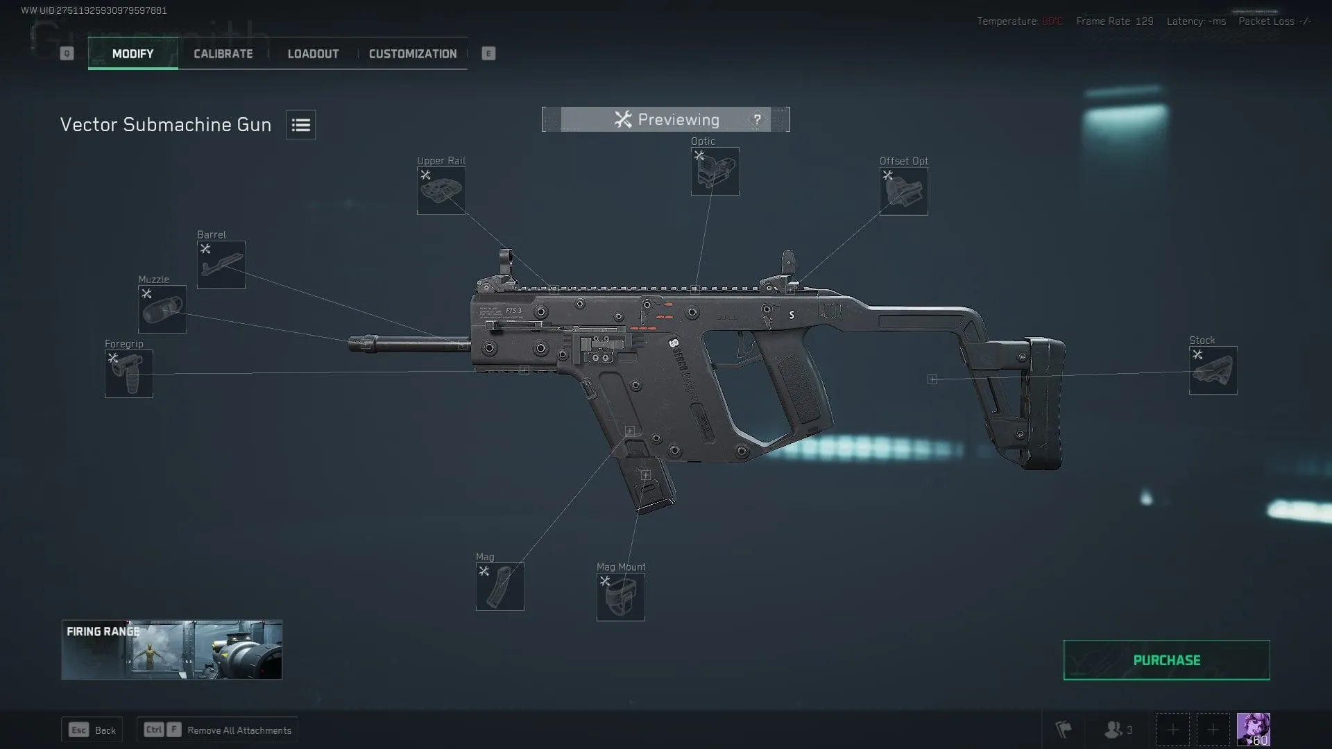 Vector SMG tốc độ bắn cao trong Delta Force