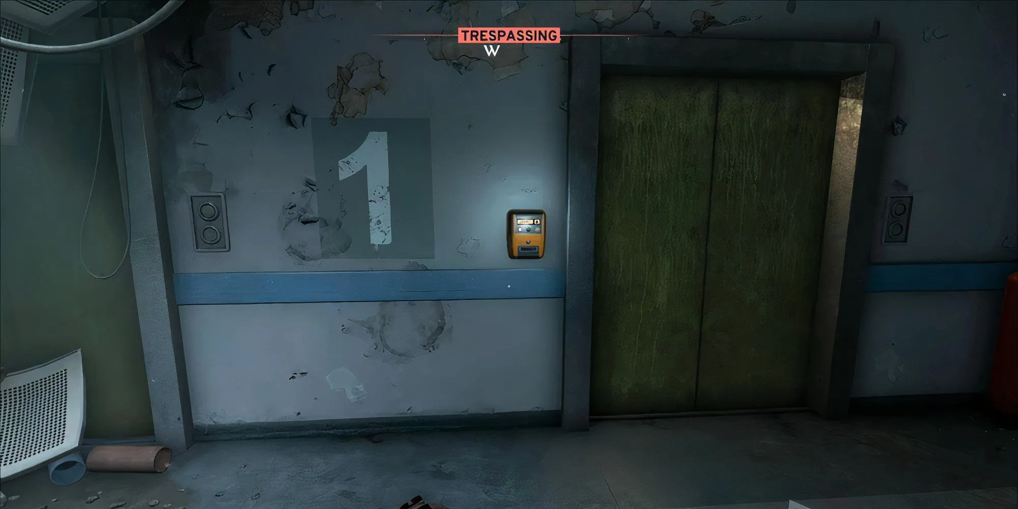 Vị trí Sample One trên cáng cứu thương trong khu Y Tế game Atomfall