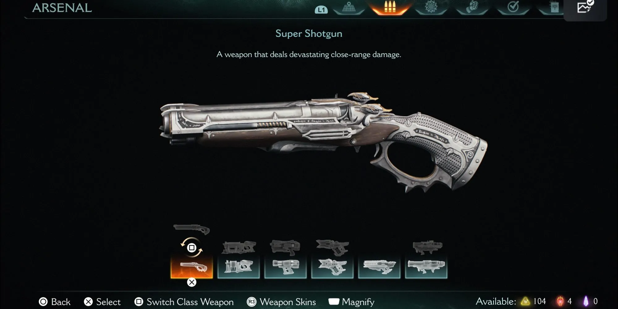 Vũ khí Plasma Rifle trong DOOM The Dark Ages