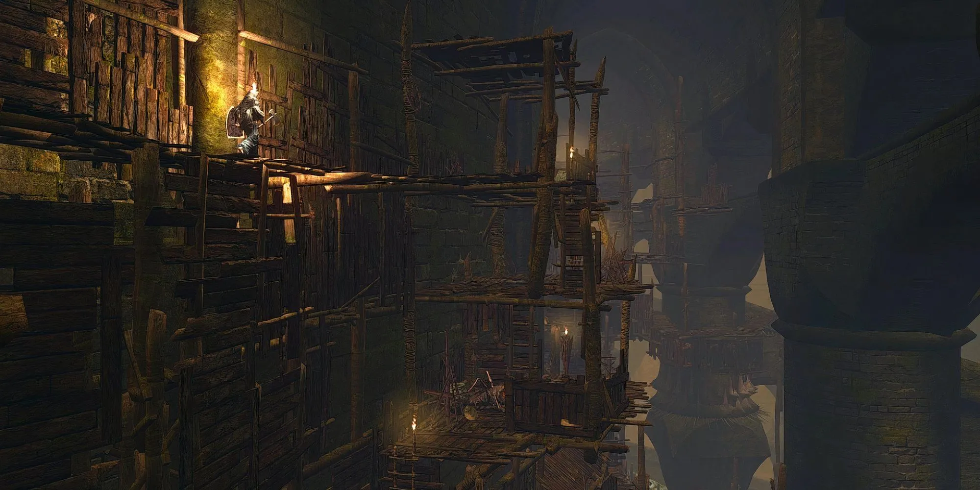 Vũng độc xanh lè nguy hiểm trong game Soulsborne