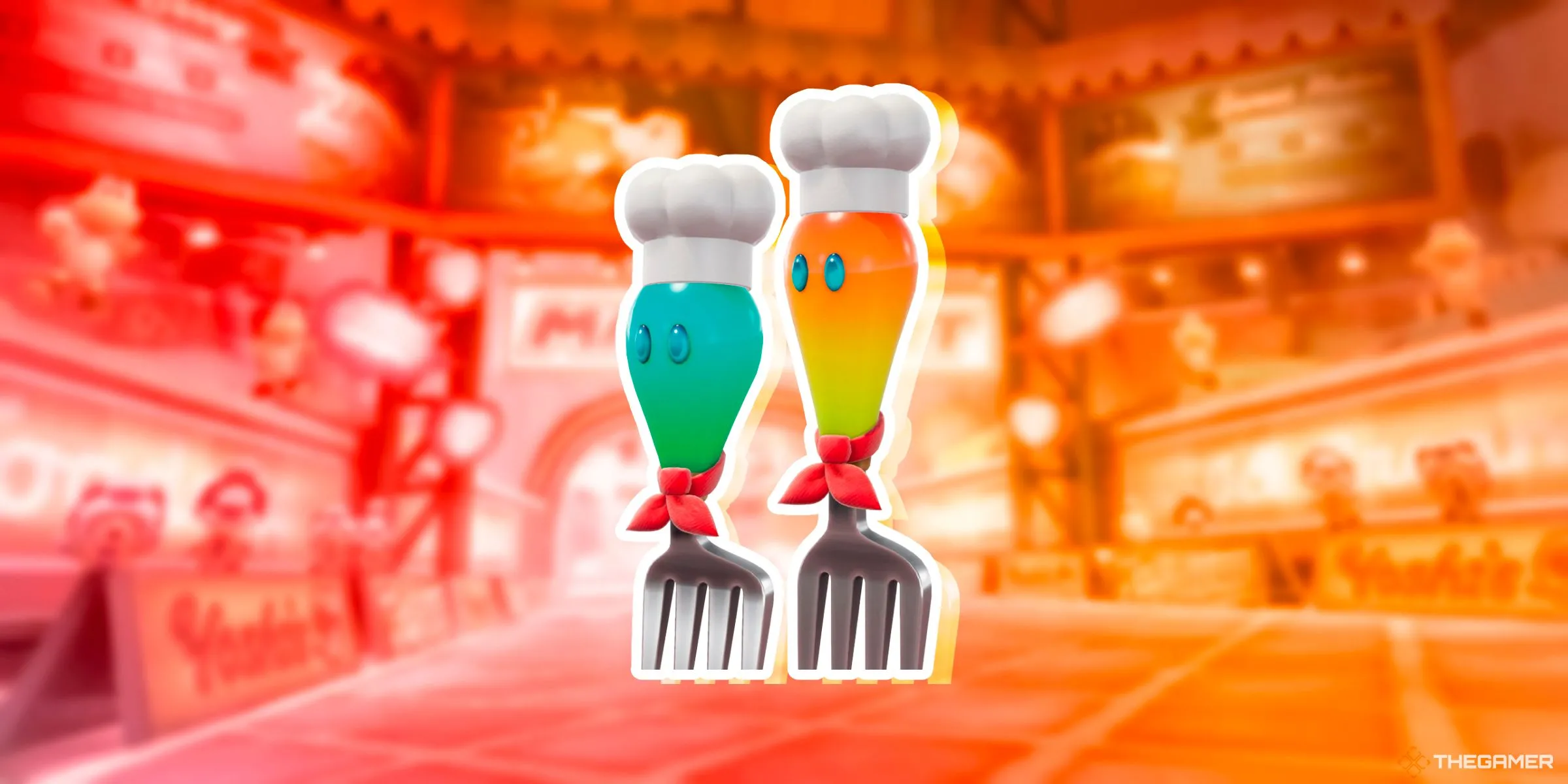 Hai Volbonan, cư dân vương quốc Ẩm thực trong Super Mario Odyssey, trên đường đua Sky-High Sundae trong Mario Kart World.