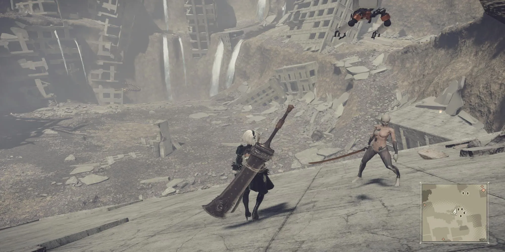 Android được sửa chữa trong NieR: Automata
