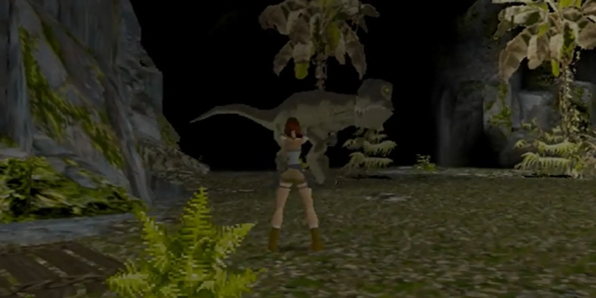 Best Boss Fights Of The PS1 Era T Rex Tomb Raider