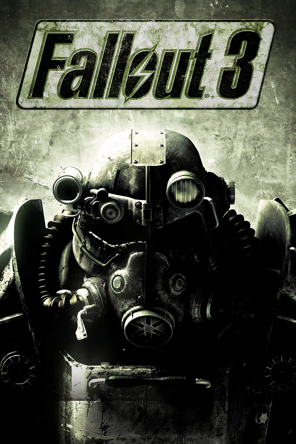 Bìa game Fallout 3, một tựa game nhập vai thế giới mở hậu tận thế