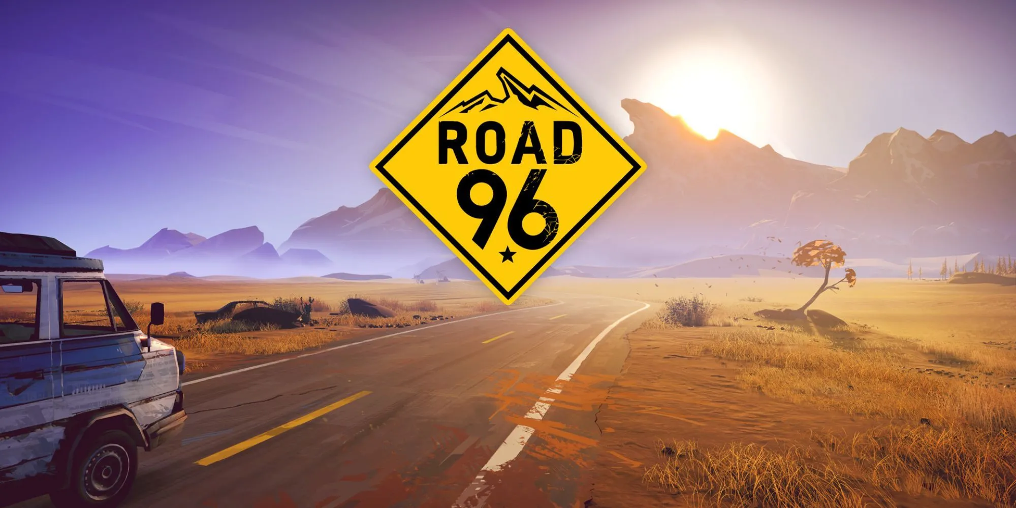 Bìa game Road 96 với con đường sa mạc dài