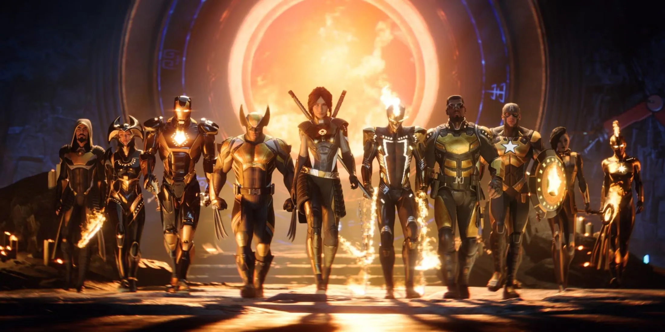 Các anh hùng Marvel trong game Midnight Suns