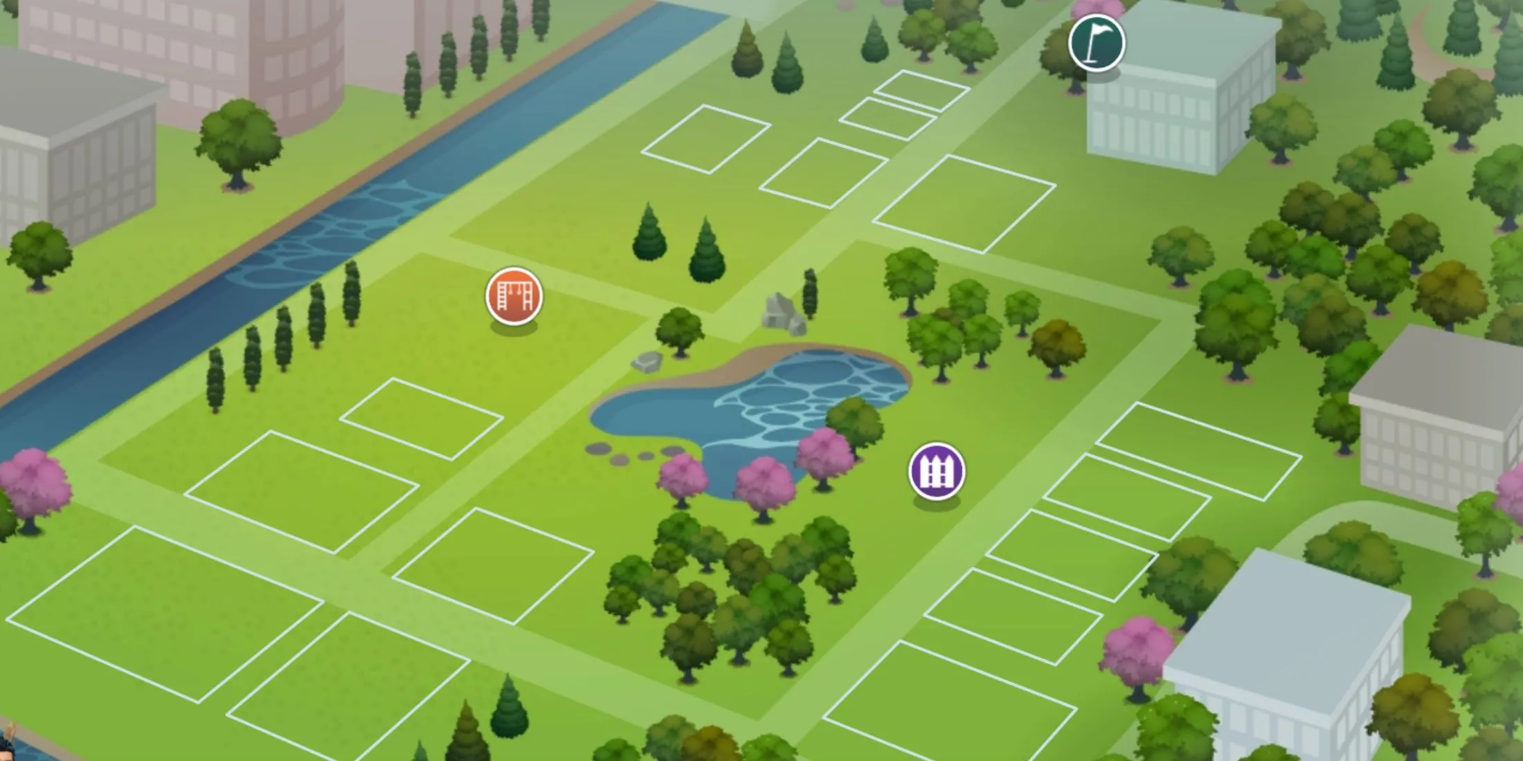 Các lô đất trống tại Newcrest The Sims 4 lý tưởng cho người chơi đam mê xây dựng