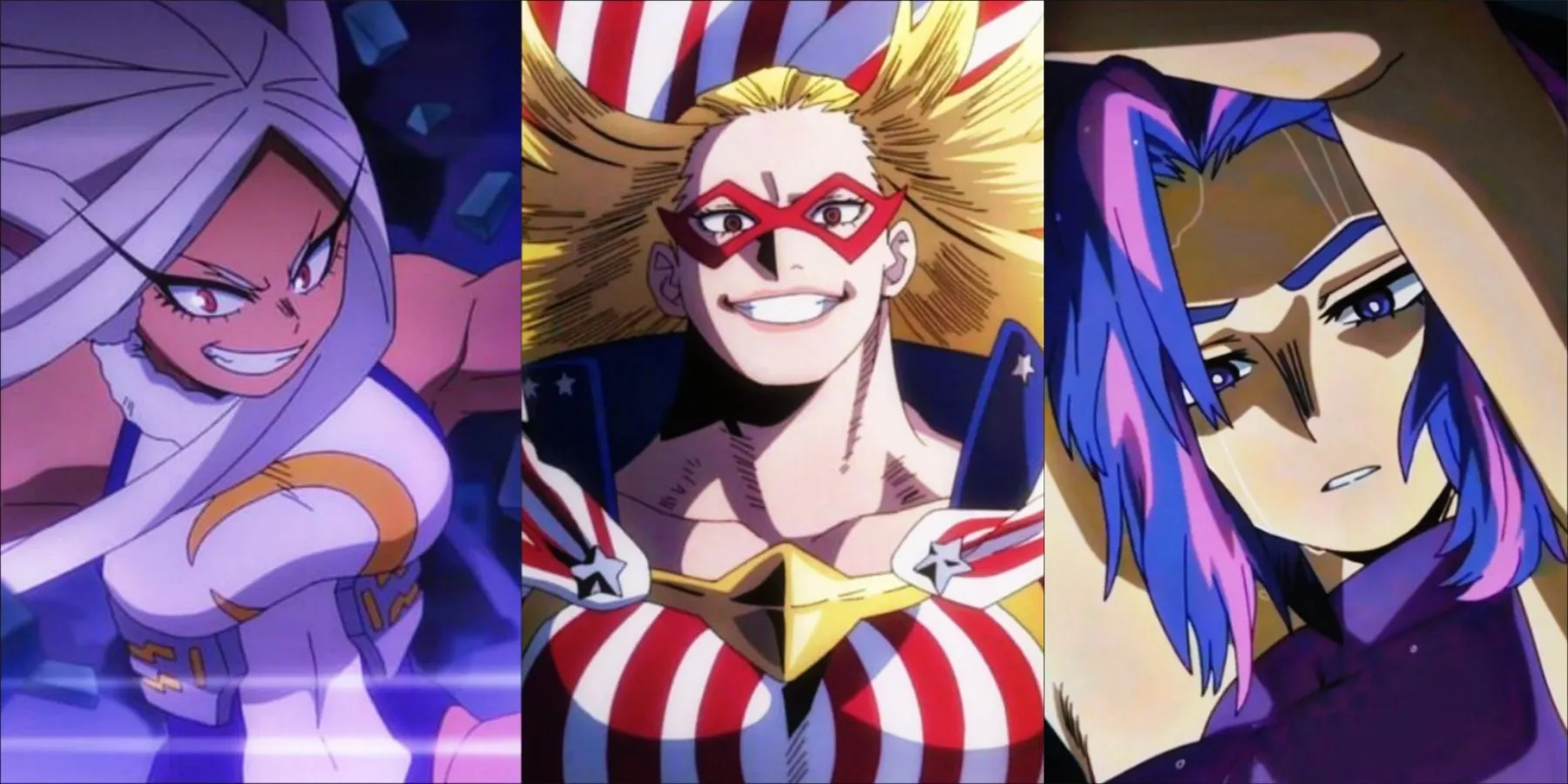Các nữ nhân vật nổi bật trong My Hero Academia, minh họa sự đa dạng của cộng đồng anh hùng