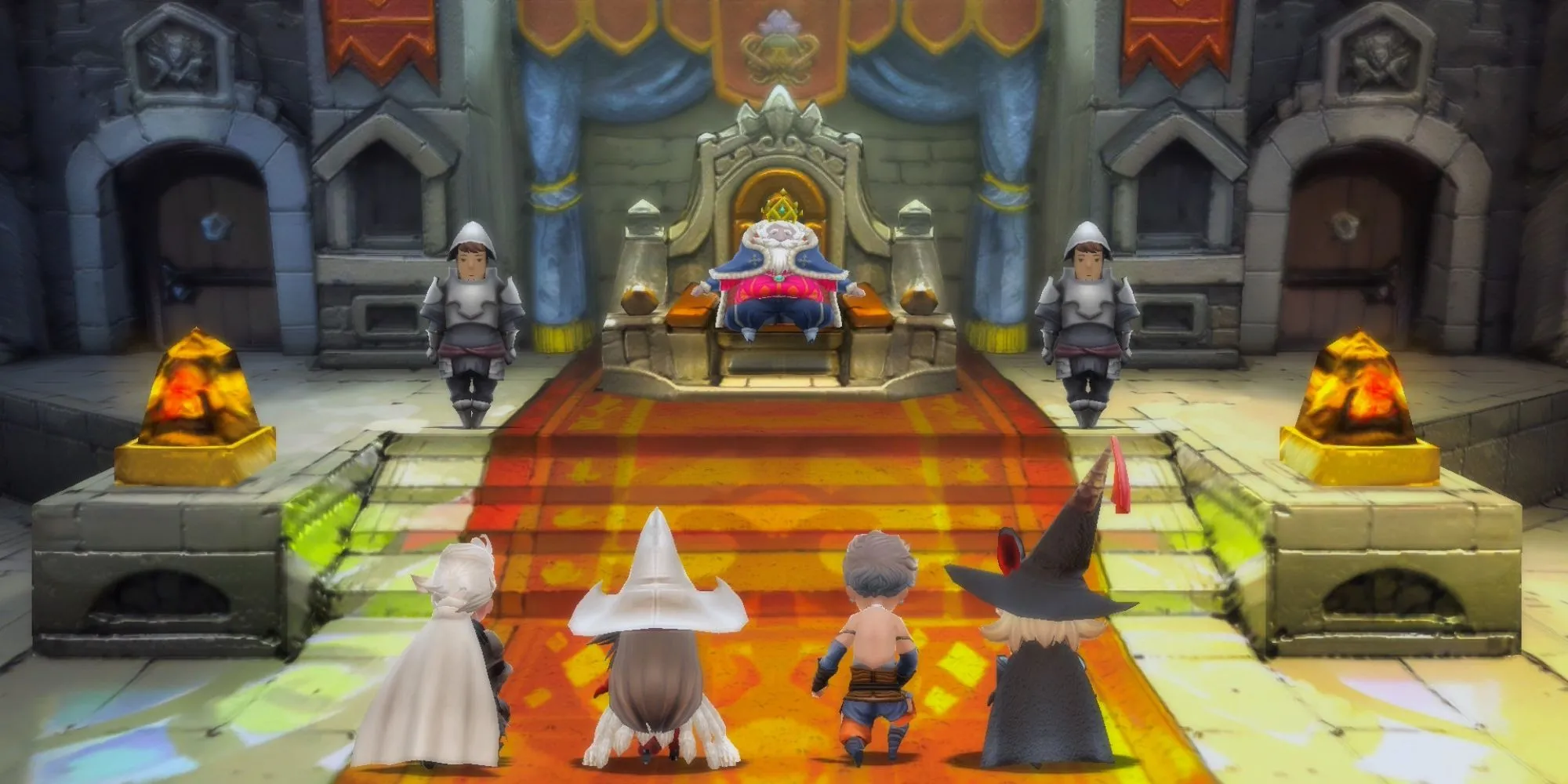 Cảnh cắt cảnh đồ họa đẹp mắt trong Bravely Default Flying Fairy HD Remaster