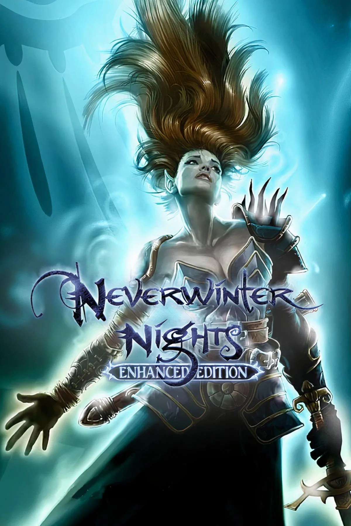 Cảnh chiến đấu và nhân vật trong Neverwinter Nights, thể hiện lối chơi CRPG dựa trên Dungeons &amp; Dragons với nhiều tùy biến.