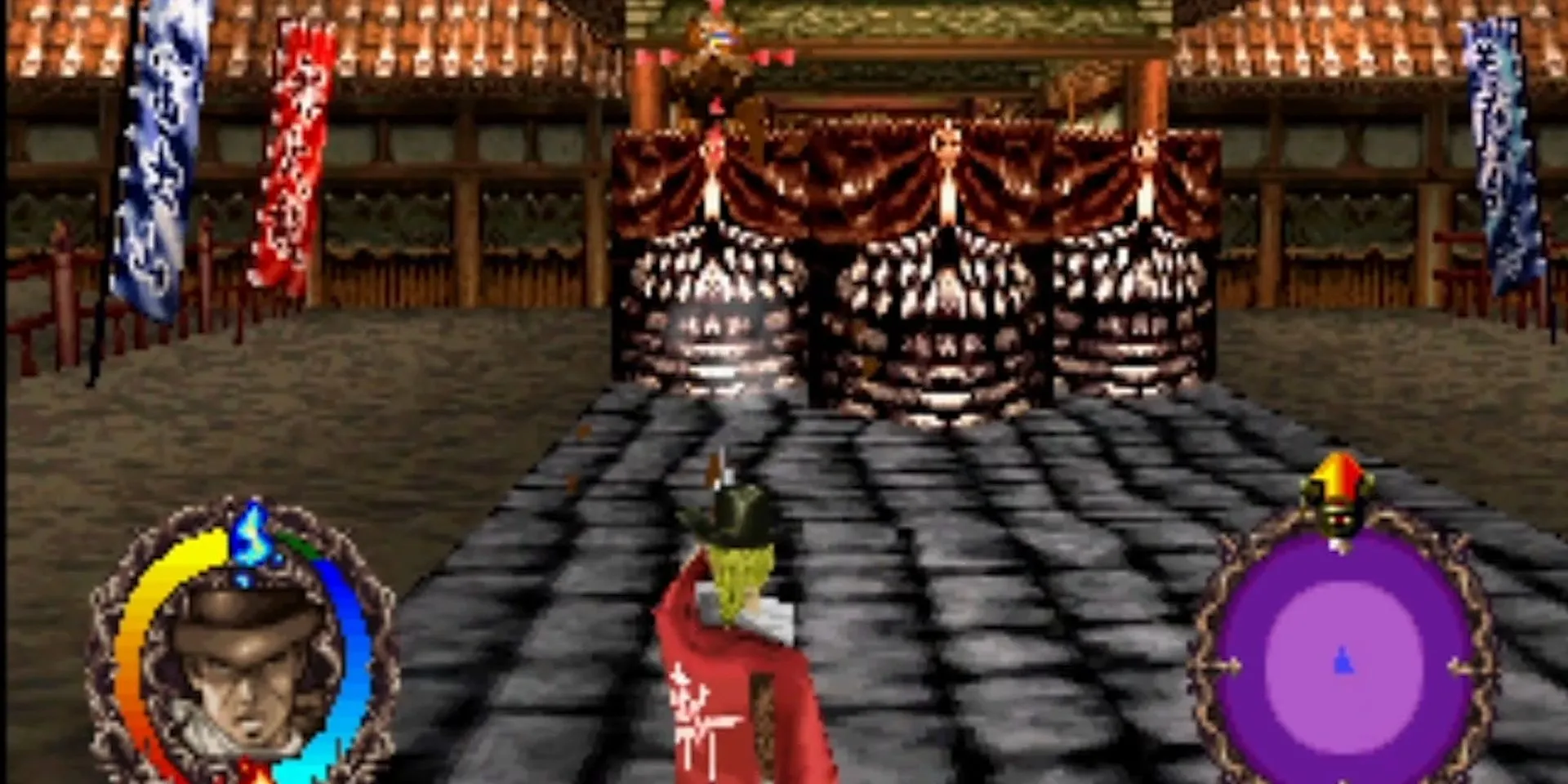 Cảnh đấu súng trong game Rising Zan: The Samurai Gunman
