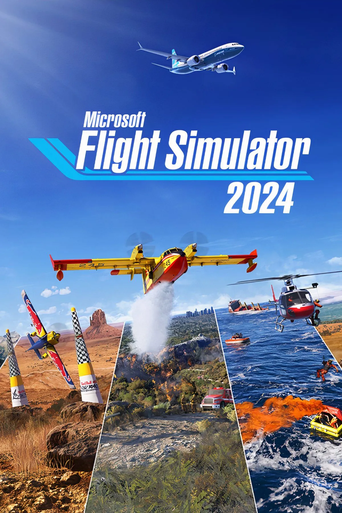 Cảnh quan chân thực đến ngỡ ngàng trong Microsoft Flight Simulator 2024, tối ưu hóa với RTX 5090