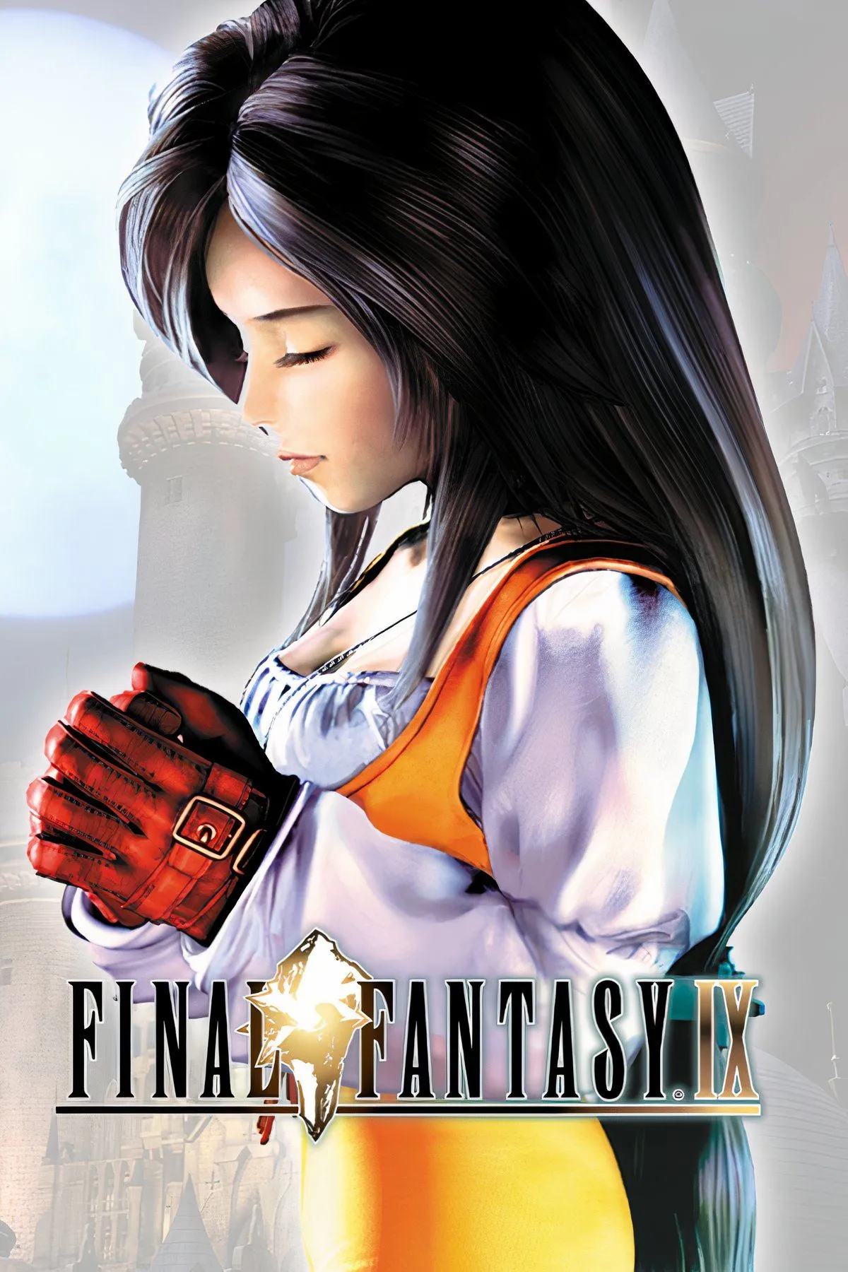 Cổng thành Alexandria trong Final Fantasy IX, minh họa vẻ đẹp kiến trúc trung cổ của thành phố.
