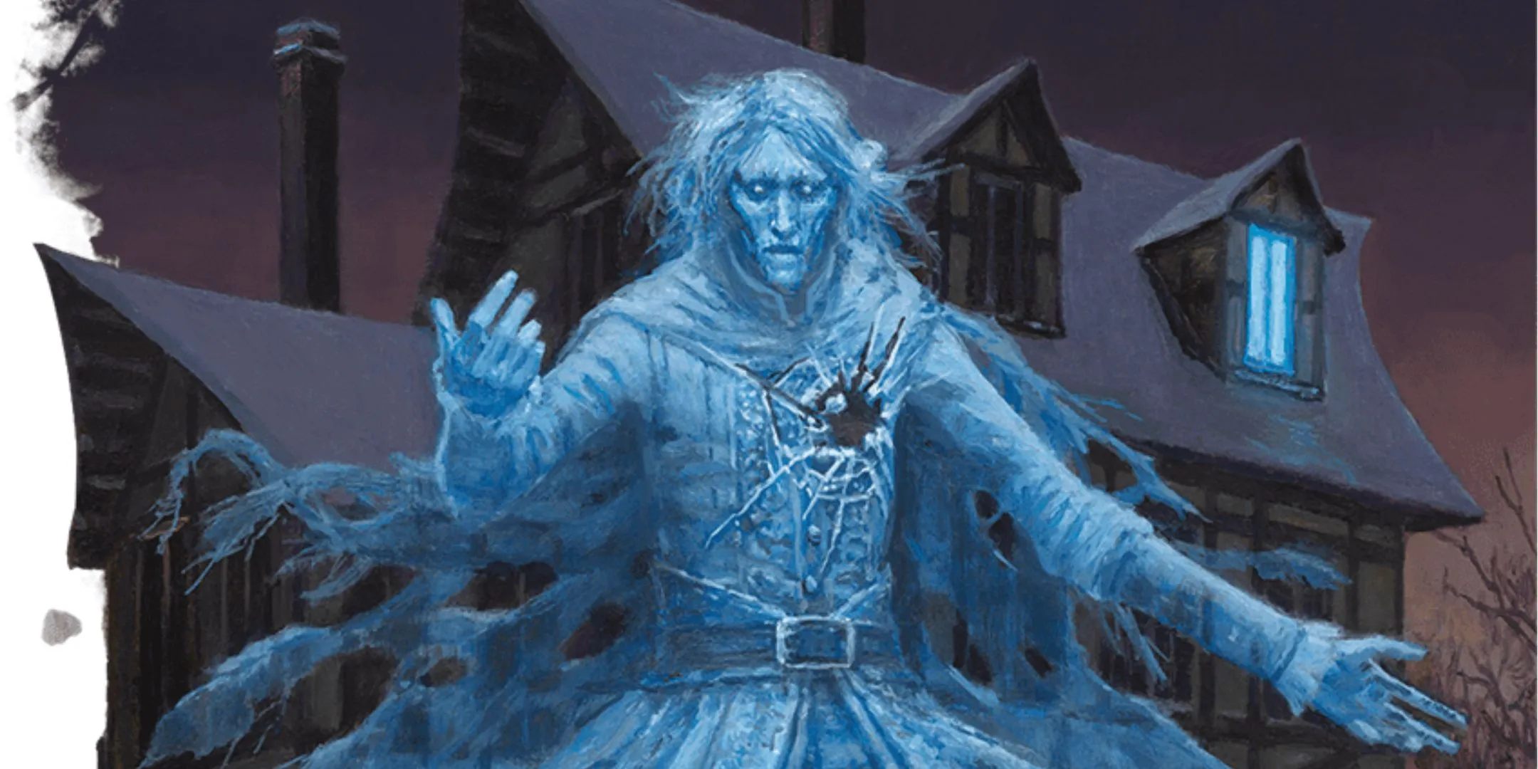 Ghost beckoning you forward from DND by Steven Belledin