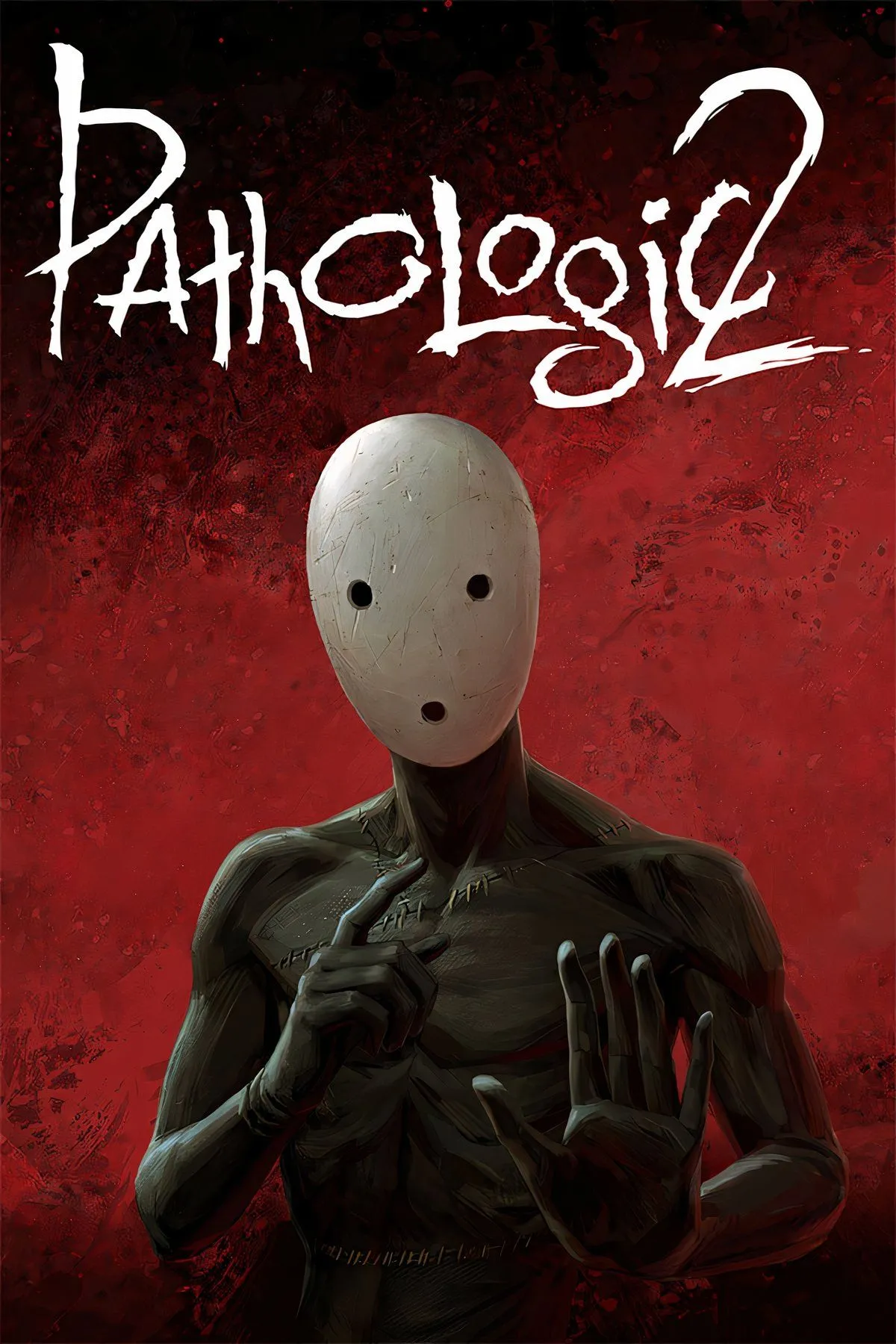 Haruspex trong Pathologic 2 đứng trong một khu phố bị dịch bệnh hoành hành với kiến trúc kỳ lạ
